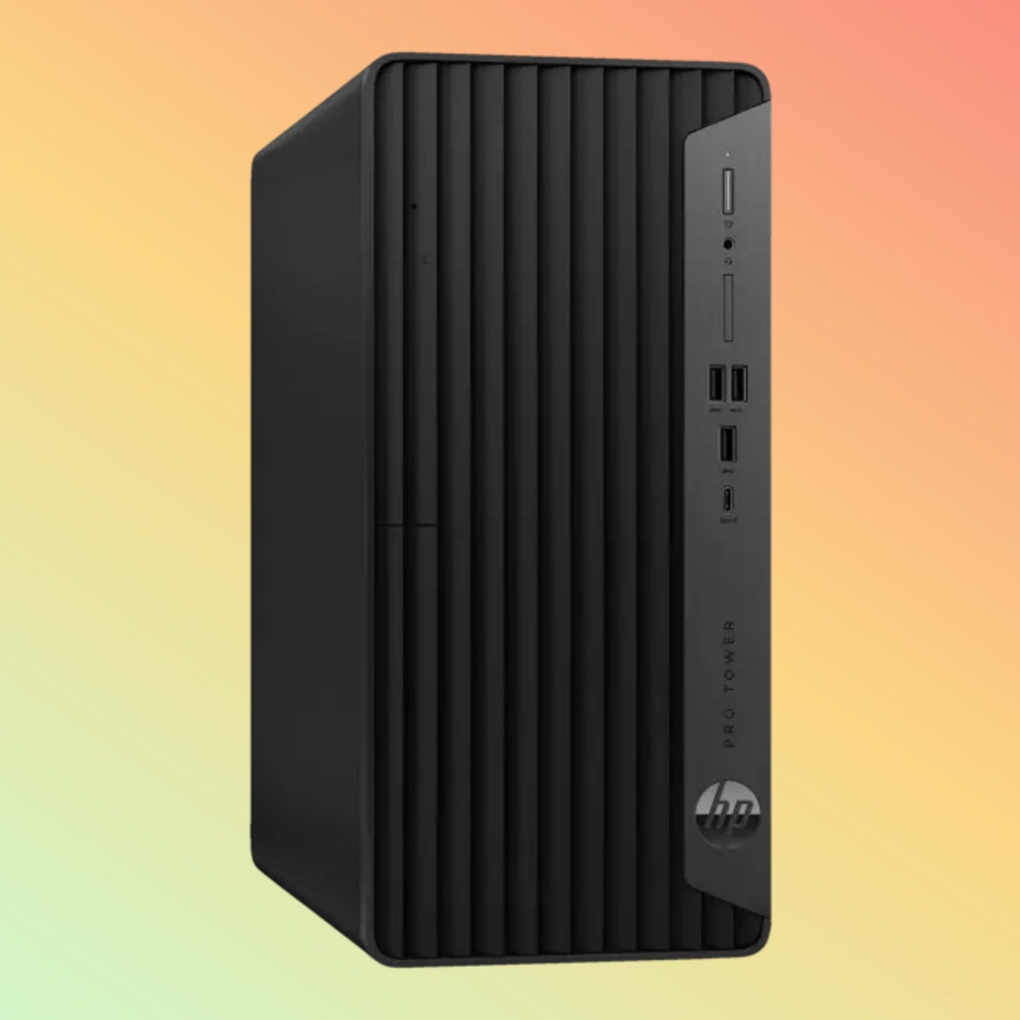 كمبيوتر مكتبي HP Pro Tower 400 G9 - معالج i5-12500 من الجيل الثاني عشر، سعة 4 جيجابايت، وقرص SSD سعة 512 جيجابايت