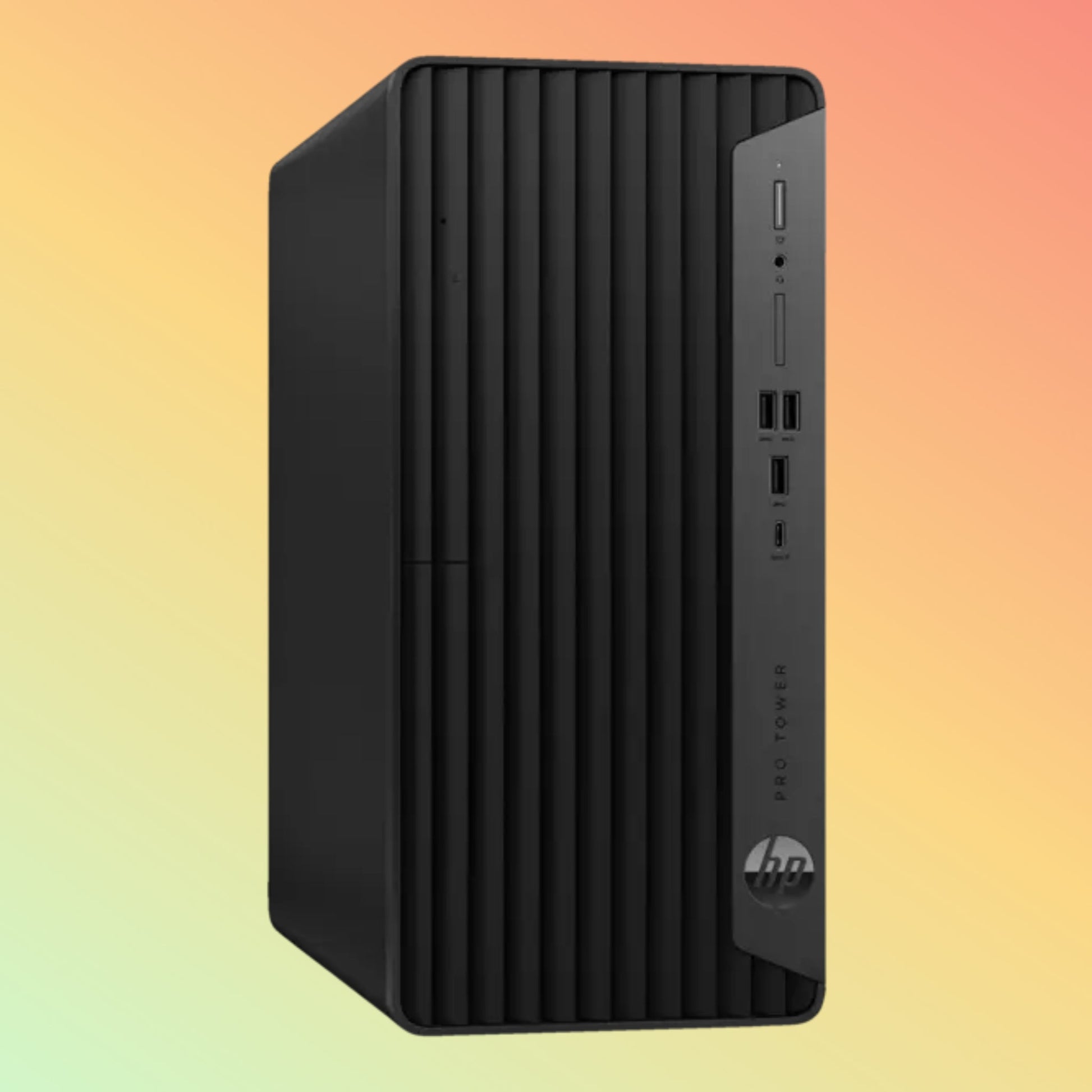 كمبيوتر مكتبي HP Pro Tower 400 G9 - معالج i5-12500 من الجيل الثاني عشر، سعة 4 جيجابايت، وقرص SSD سعة 512 جيجابايت