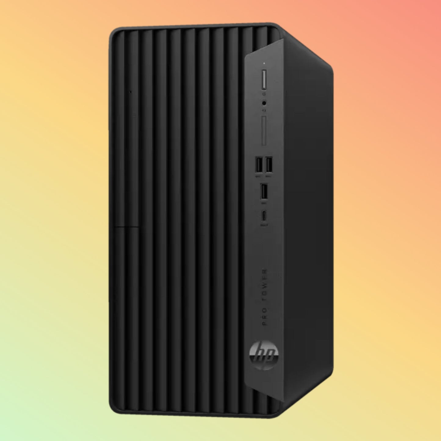 كمبيوتر مكتبي HP Pro Tower 400 G9 - معالج i5-12500 من الجيل الثاني عشر، سعة 4 جيجابايت، وقرص SSD سعة 512 جيجابايت