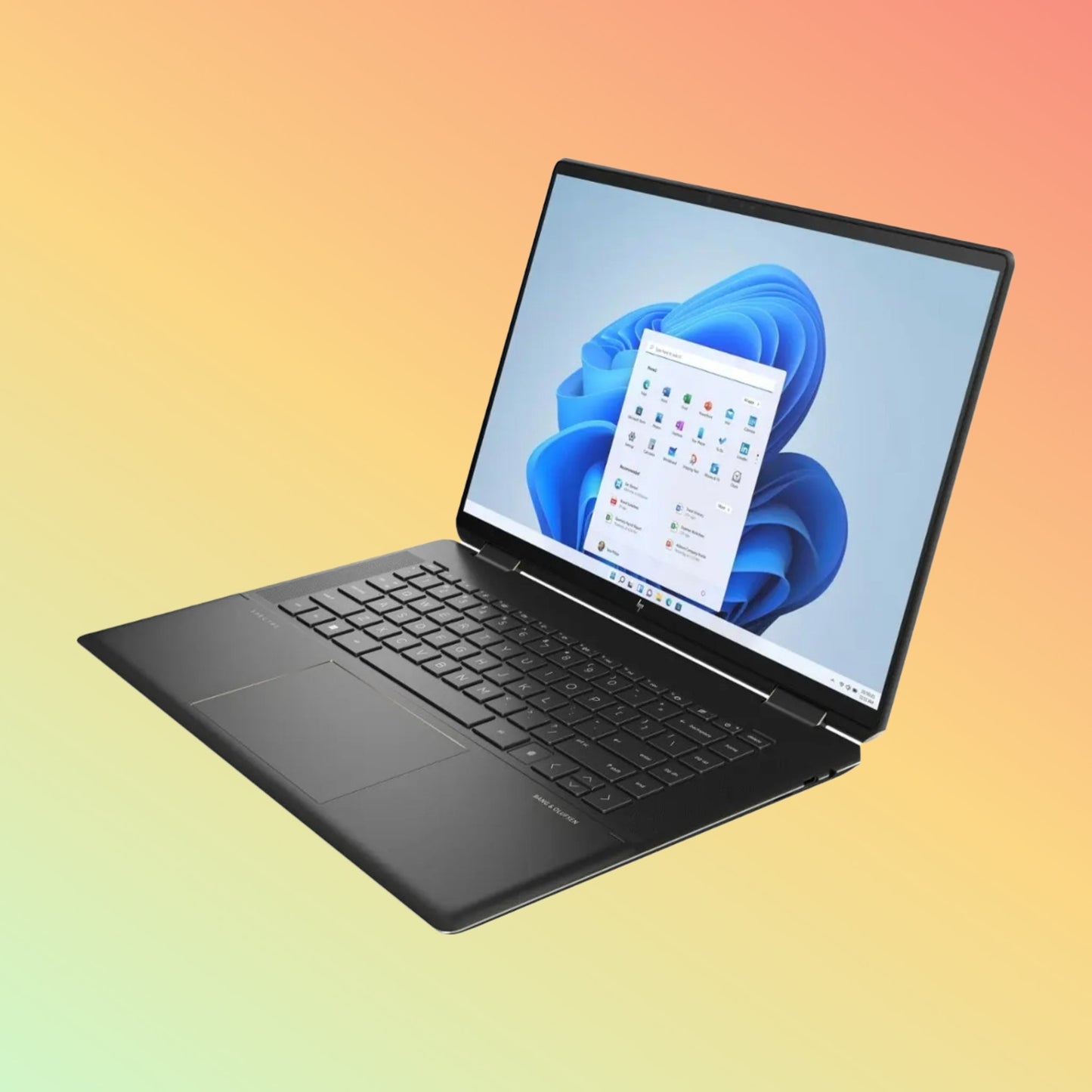 لابتوب HP ENVY 15-FH0501NA - معالج AMD Ryzen 5-7530U، ذاكرة وصول عشوائي (RAM) سعة 8 جيجابايت، قرص SSD سعة 512 جيجابايت، شاشة لمس FHD X360 مقاس 15.6 بوصة