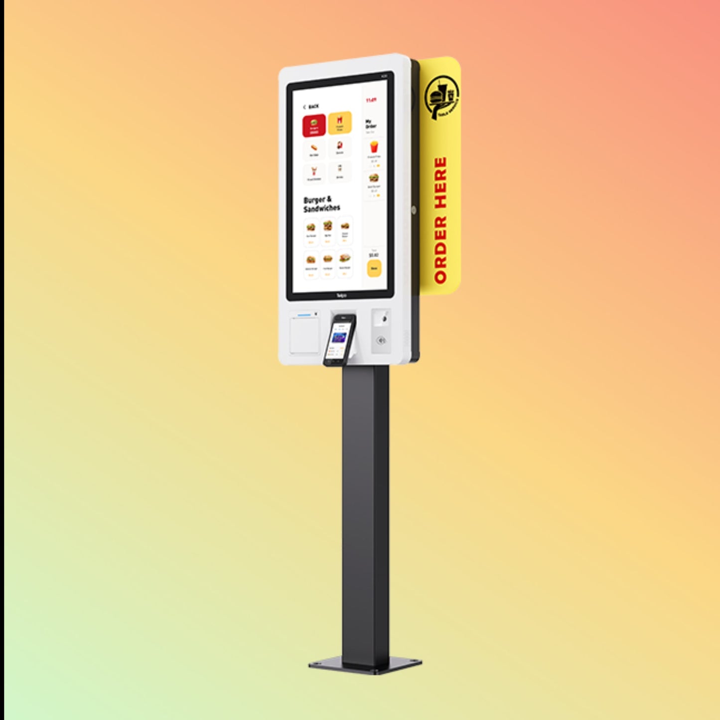 Telpo K20 Self Ordering Kiosk