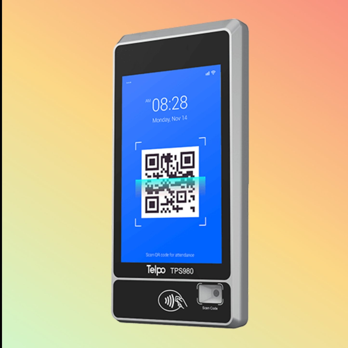 Telpo TPS980 QR Code Attendance Machine