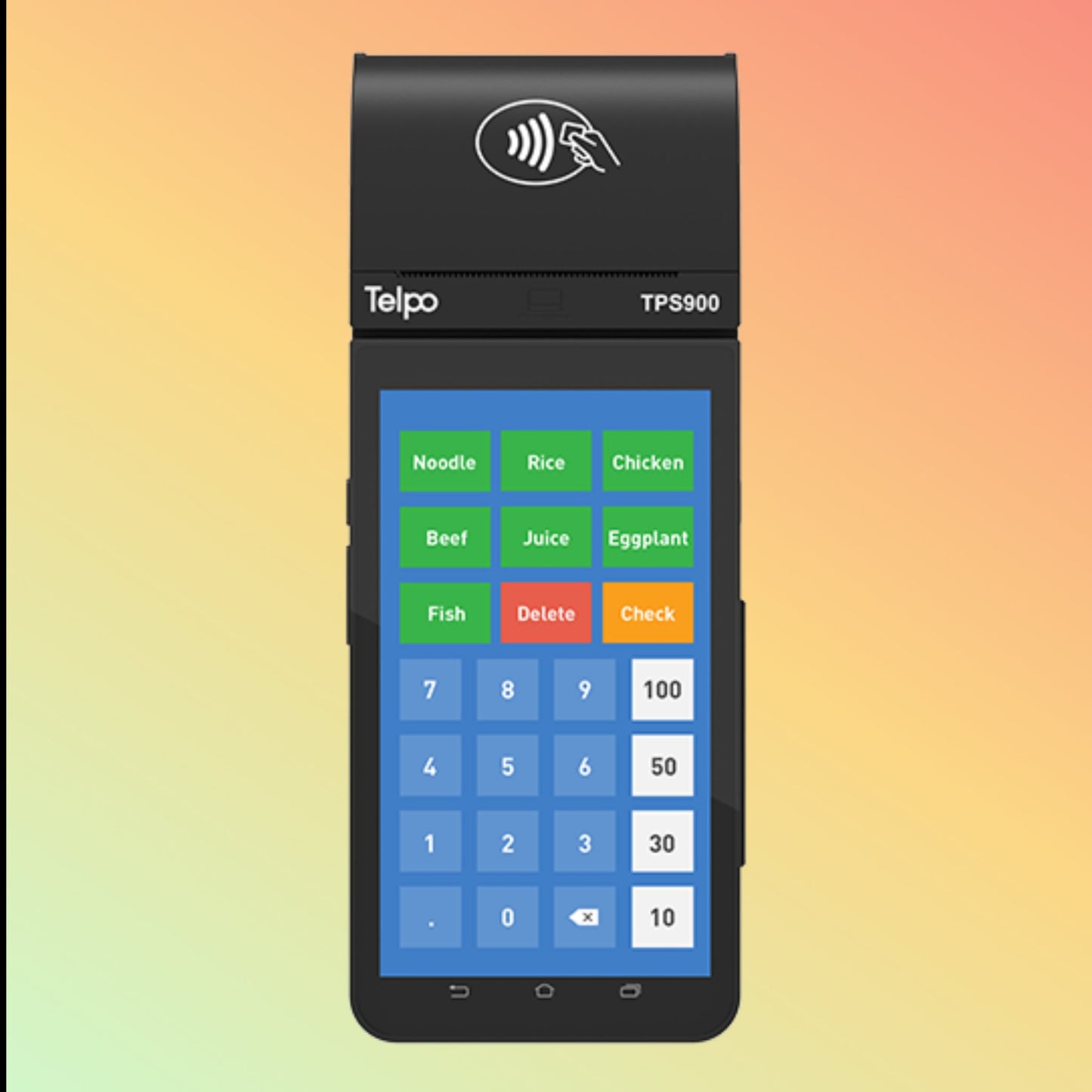 Telpo TPS900 Android EFD Machine