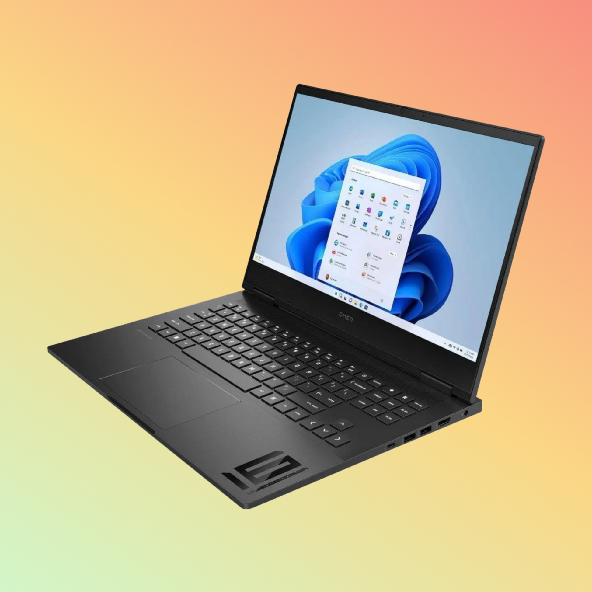 HP OMEN 16-WD0013DX गेमिंग लैपटॉप - 13वीं पीढ़ी i5-13420H, 16GB, 512GB SSD, NVIDIA RTX 4050, 16.1" FHD