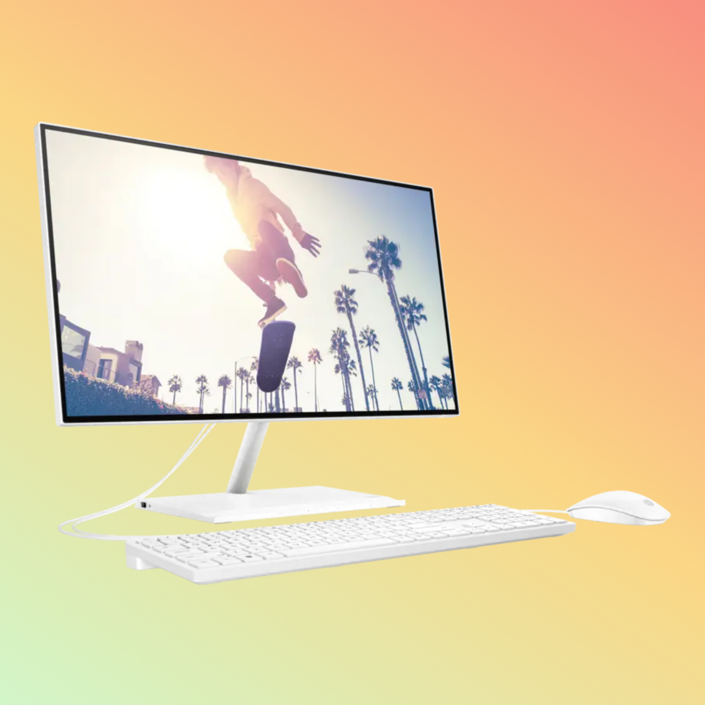Hp Pavilion 27-CA2021ny All in One -13th Gen i7-13700T, 16GB, 512GB SSD, NVIDIA GeForce RTX 3050 4GB GDDR6, 27” QHD