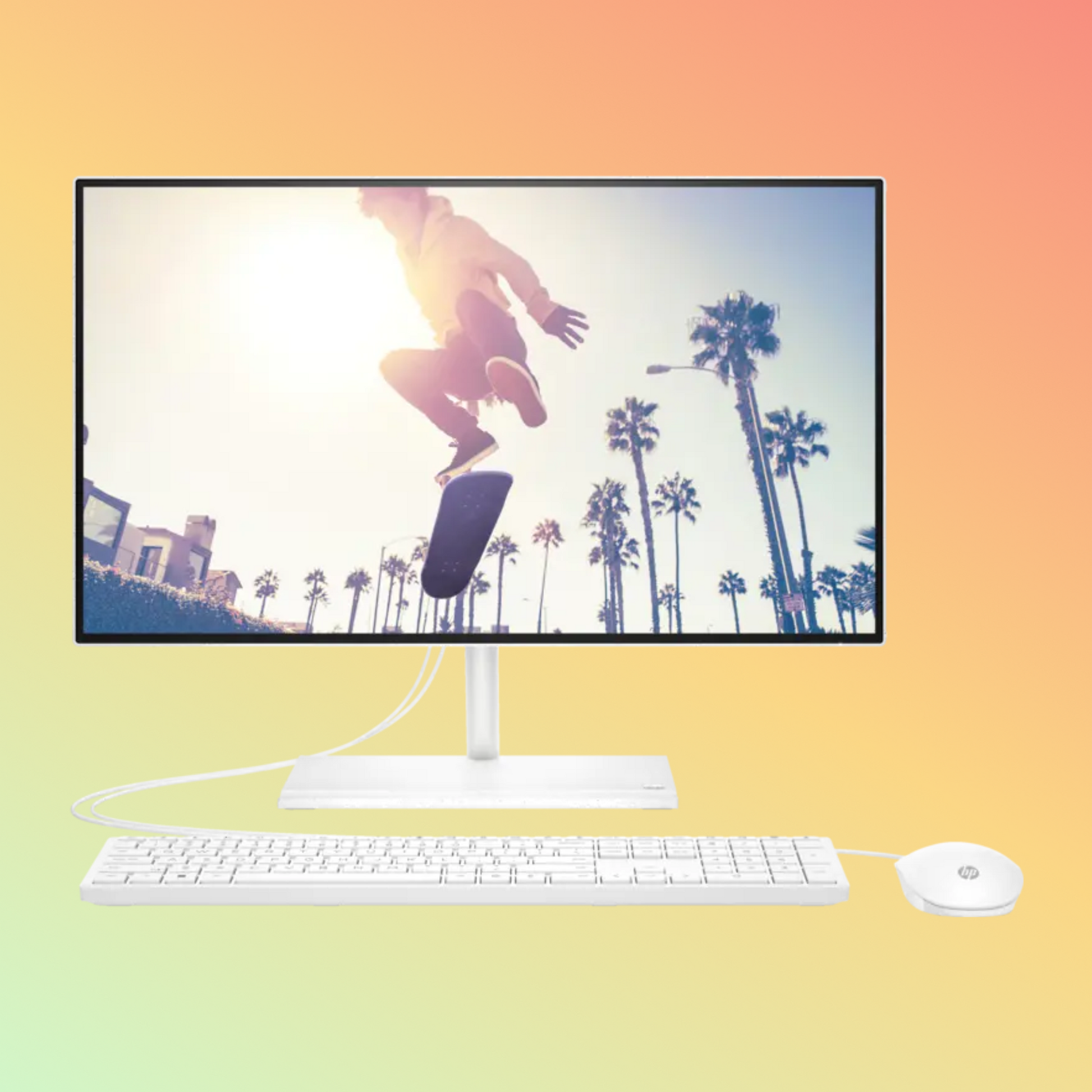 Hp Pavilion 27-CA2021ny All in One -13th Gen i7-13700T, 16GB, 512GB SSD, NVIDIA GeForce RTX 3050 4GB GDDR6, 27” QHD