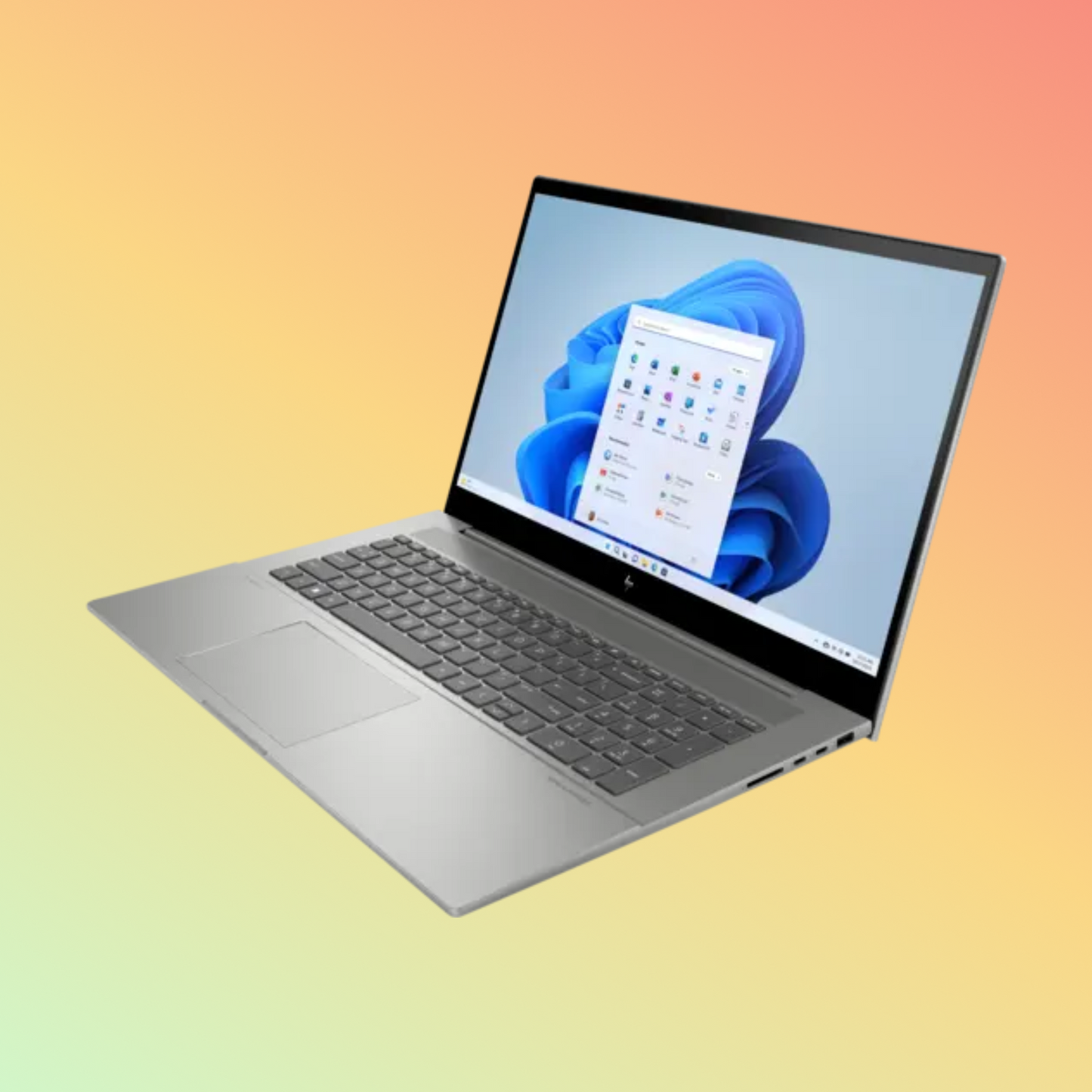 لابتوب HP Envy 17T-CR100 - معالج i7-1355U من الجيل الثالث، وذاكرة وصول عشوائي (RAM) سعة 16 جيجابايت، ومحرك أقراص صلبة SSD سعة 512 جيجابايت، وبطاقة رسومات NVIDIA RTX 3050، وشاشة 17.3 بوصة عالية الدقة بالكامل