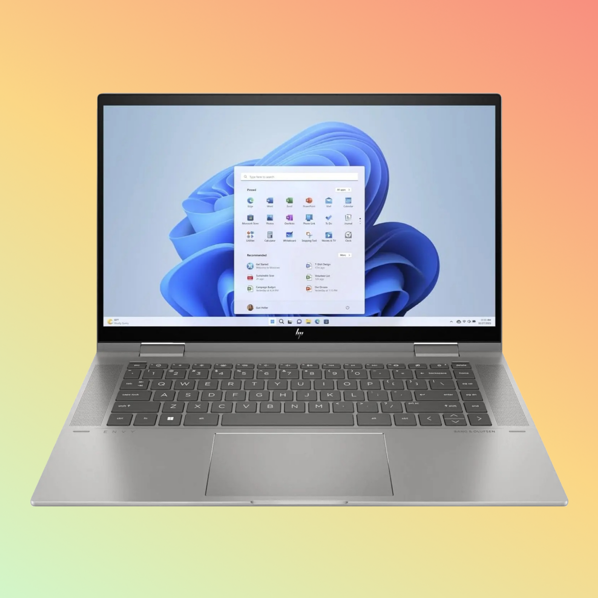 لابتوب HP ENVY 17-CW0097NR - معالج i7-1355U من الجيل الثالث، وذاكرة وصول عشوائي (RAM) سعة 32 جيجابايت، ومحرك أقراص صلبة سعة 1 تيرابايت SSD، وبطاقة رسومات NVIDIA GeForce RTX 3050 سعة 4 جيجابايت، وشاشة فائقة الدقة مقاس 17.3 بوصة