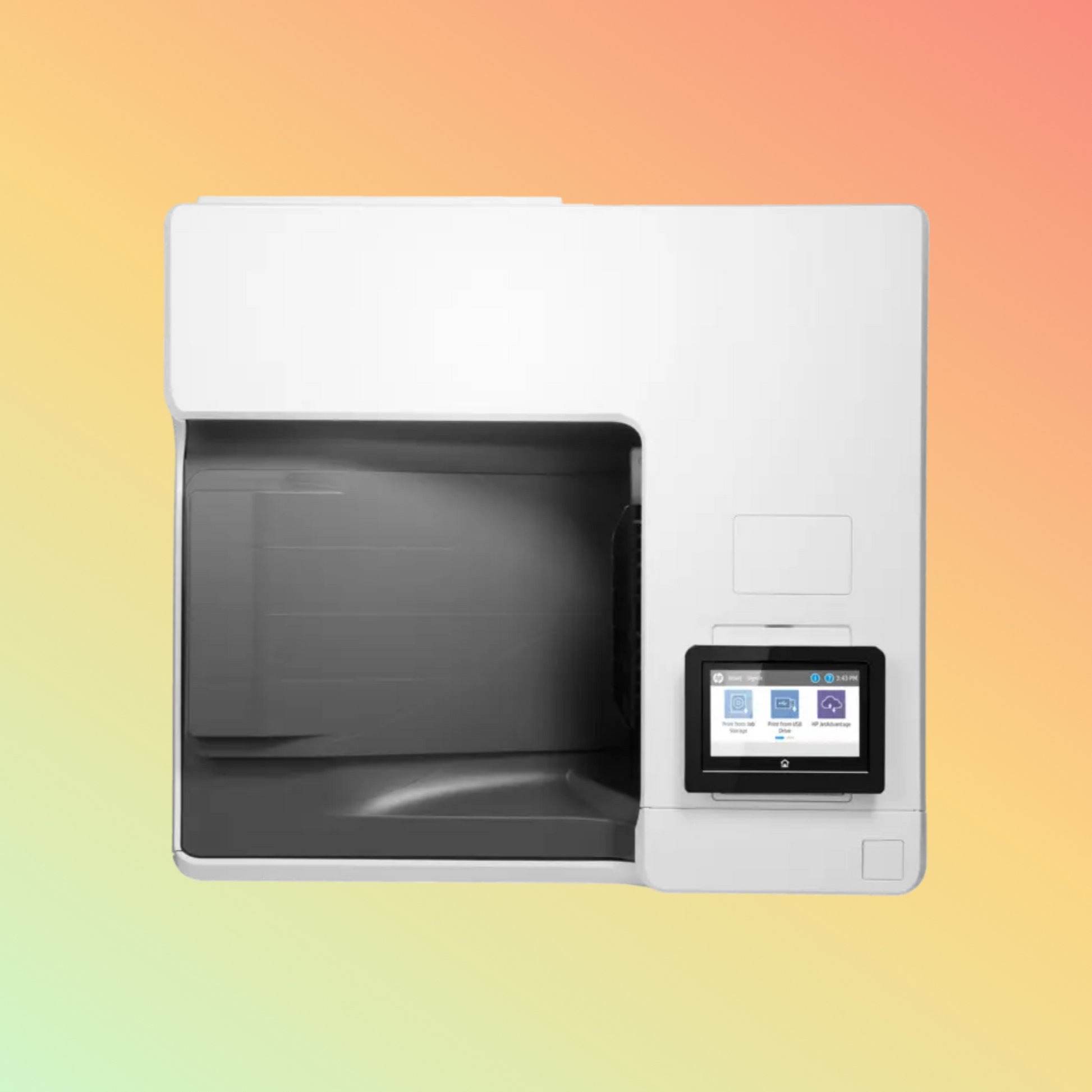 طابعة HP LaserJet Enterprise M653DN - مقاس A4، طباعة، 56 صفحة في الدقيقة، دقة 1200 × 1200 نقطة في البوصة، دورة عمل 120,000 صفحة، أسود وملون