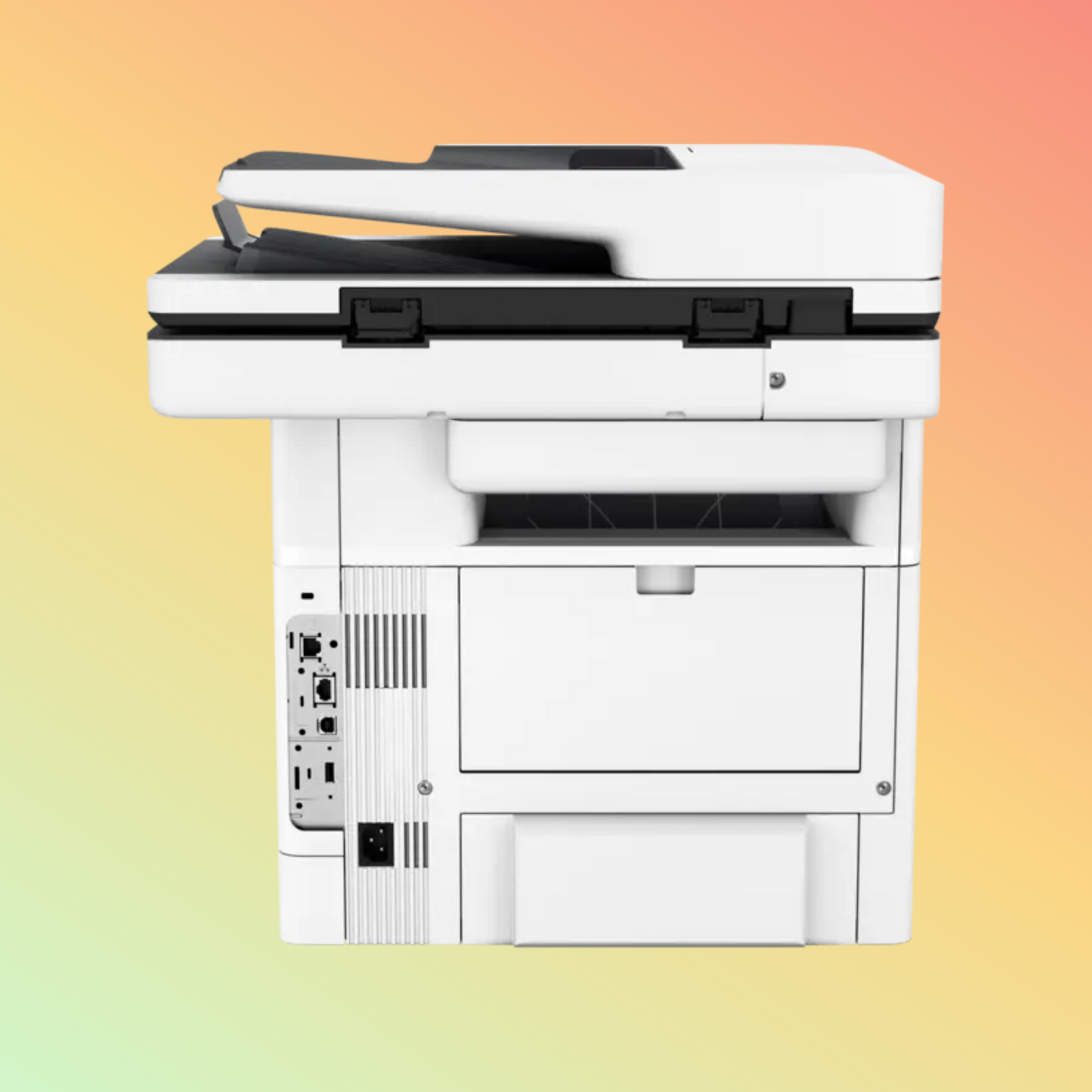 طابعة HP LaserJet Enterprise MFP M528F - لاسلكية، A4، طباعة ونسخ ومسح ضوئي وفاكس، 43 صفحة في الدقيقة، دقة 1200 × 1200 نقطة في البوصة، دورة عمل 150,000 صفحة