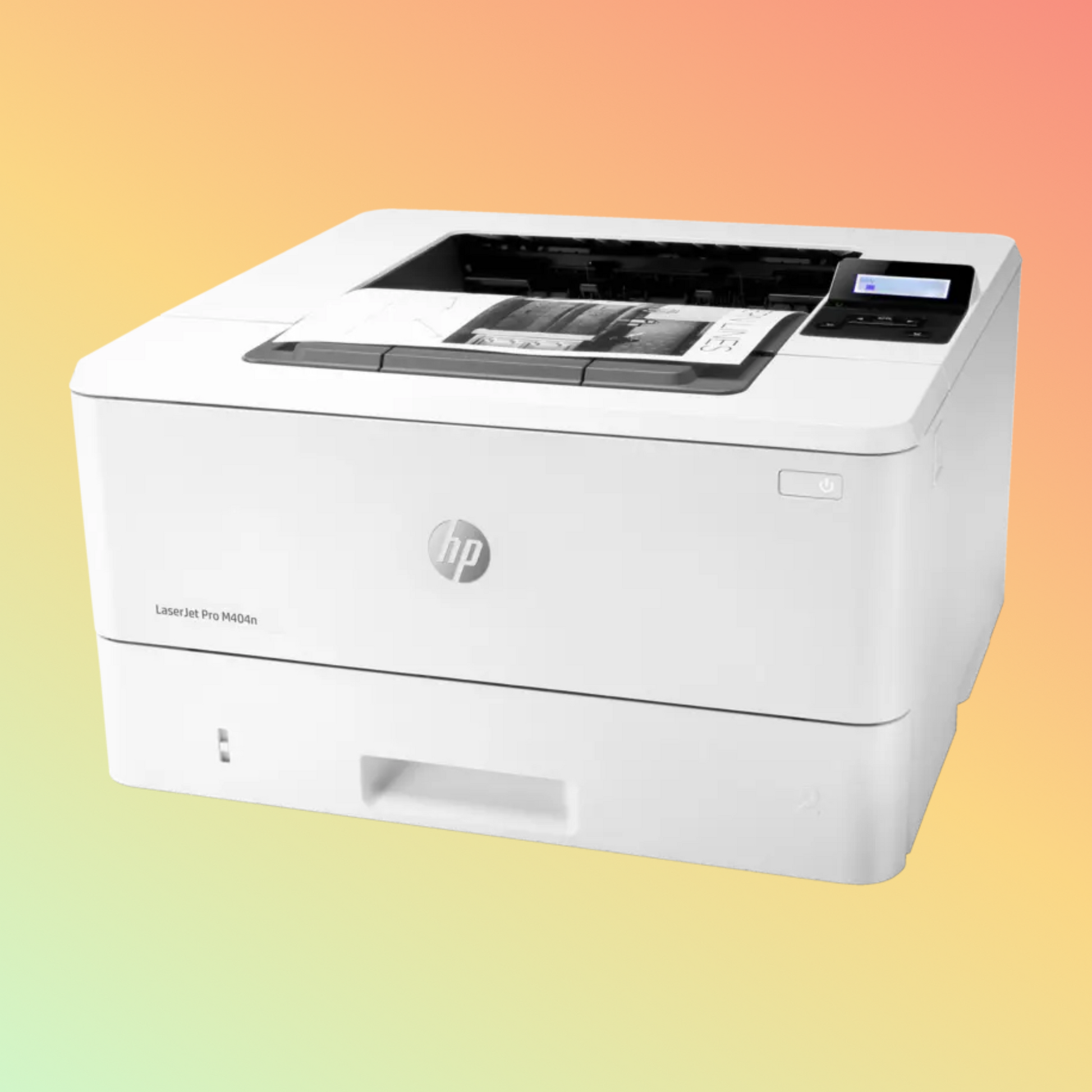 طابعة HP LaserJet Pro M404N - A4، طباعة، 38 صفحة في الدقيقة، دقة 1200 × 1200 نقطة في البوصة، دورة عمل 80,000 صفحة