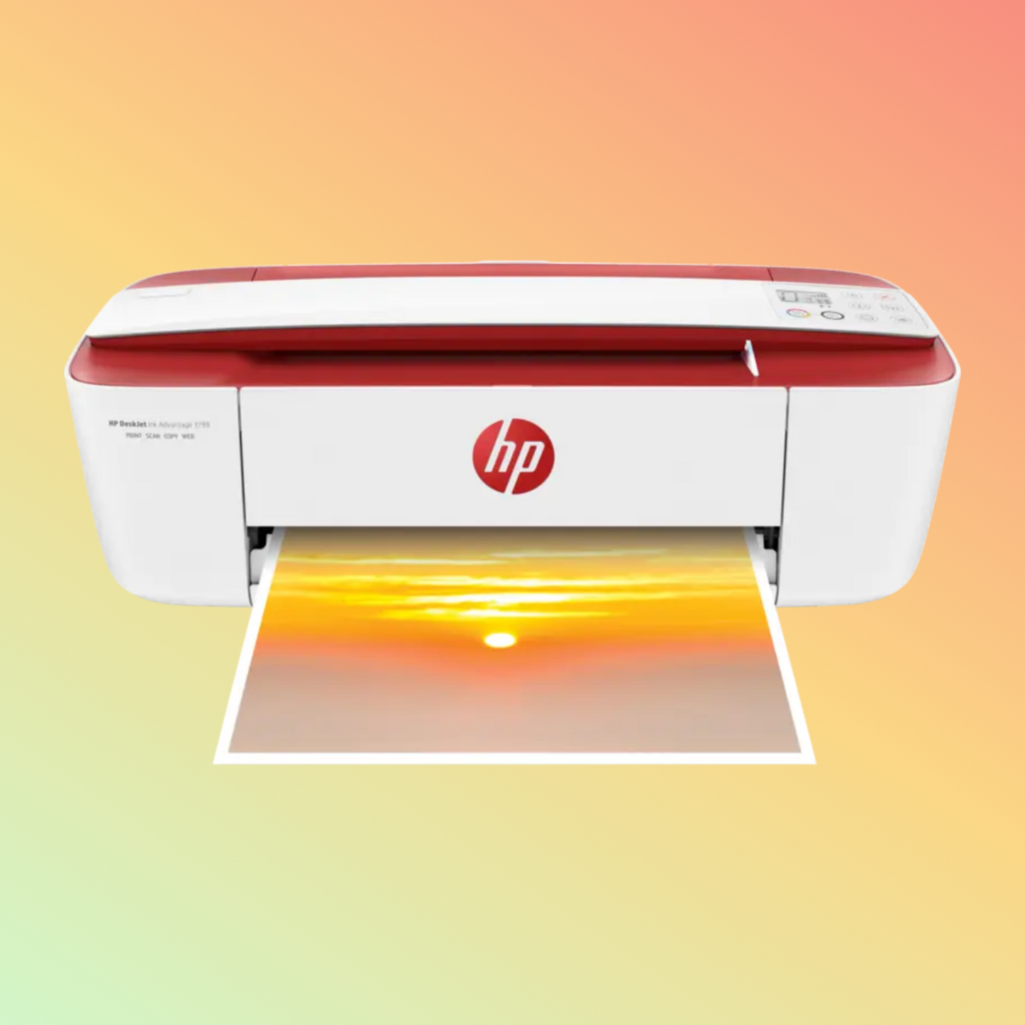 HP डेस्कजेट इंक एडवांटेज 3788 प्रिंटर - वायरलेस, A4, प्रिंट कॉपी स्कैन, 8 ppm, 1200 x 1200 रेंडर dpi रिज़ॉल्यूशन, 1,000 पेज ड्यूटी साइकिल, काला और रंगीन