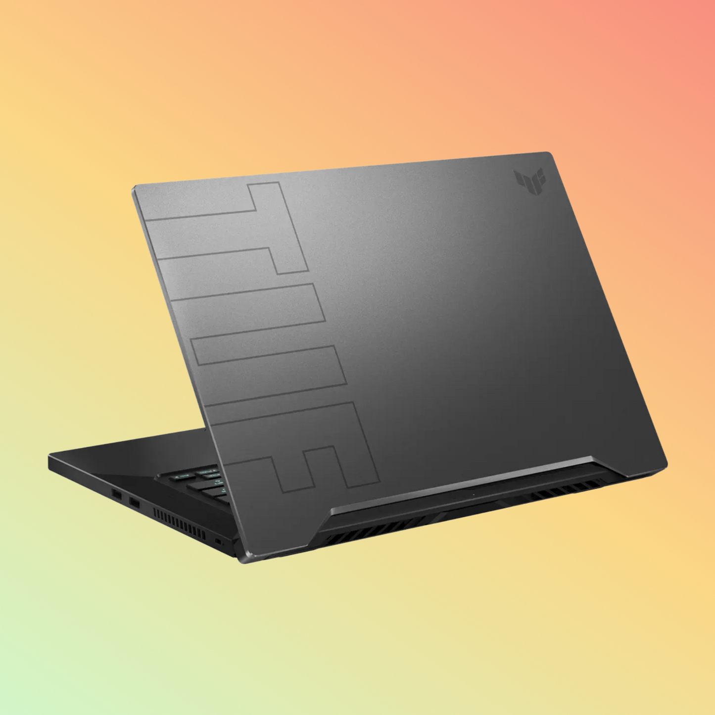لابتوب الألعاب ASUS TUF FX506HC-F15 - معالج i5-11400H من الجيل الحادي عشر، وذاكرة وصول عشوائي (RAM) سعة 8 جيجابايت، وقرص تخزين SSD سعة 512 جيجابايت، وبطاقة رسومات Nvidia RTX 3050 سعة 4 جيجابايت، وشاشة 15.6 بوصة عالية الدقة بالكامل