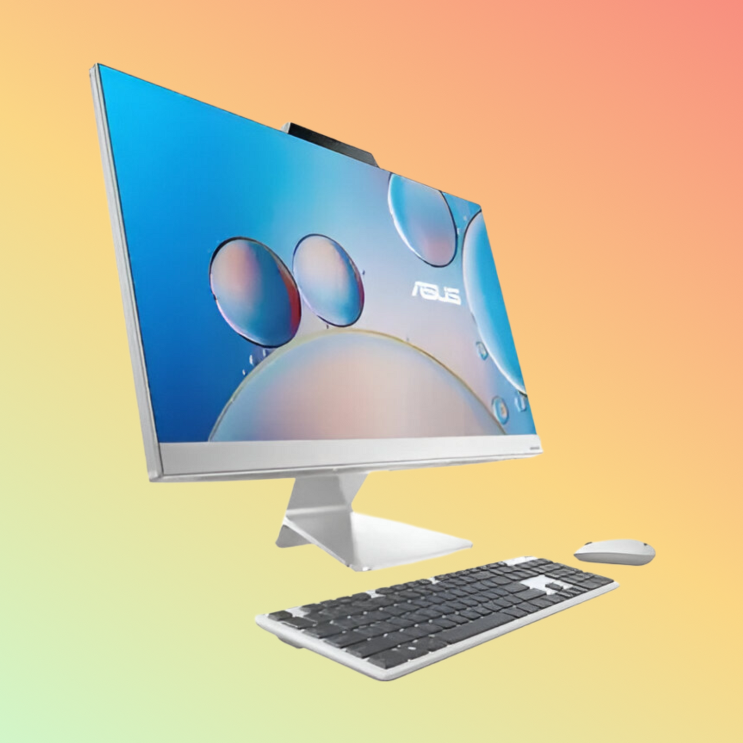 ASUS A3402WBAK-BPC015M الكل في واحد - الجيل الثاني عشر i3-1215U، 8 جيجابايت، 512 جيجابايت SSD، 23.8 بوصة FHD