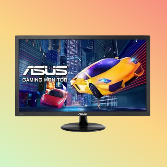 ASUS VP228HE गेमिंग मॉनिटर - 21.5" FHD (1920x1080), TN, HDMI, VGA, 200 निट्स, 60 Hz