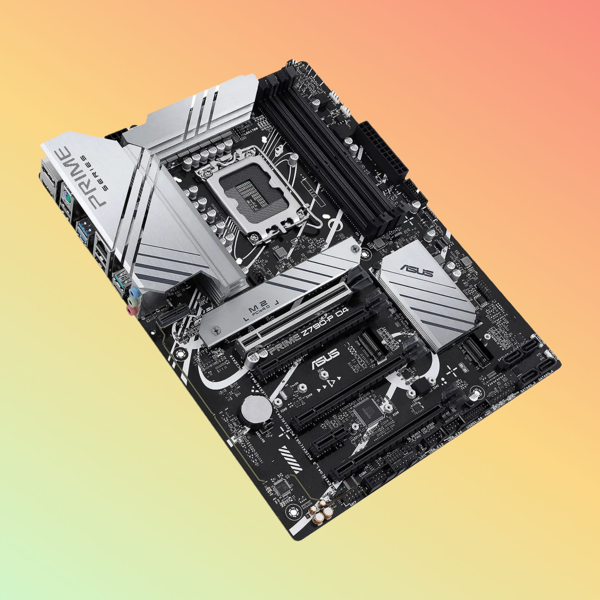 ASUS PRIME Z790-P D4 मदरबोर्ड - Intel सॉकेट LGA1700, Z790, 4 x DIMM, 3 x M.2 स्लॉट, DP, HDMI, 192 (128+64) MB फ़्लैश ROM