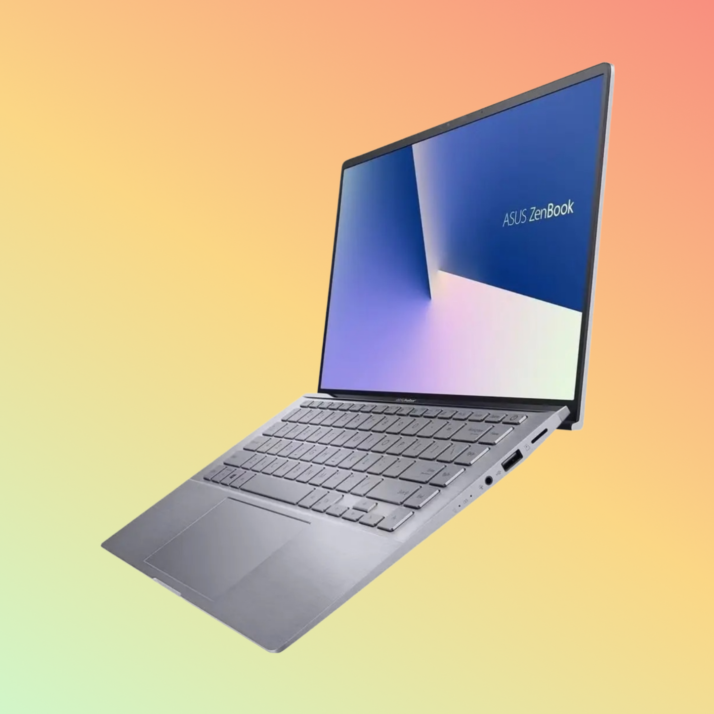 لابتوب ASUS ZENBOOK FLIP 14 UX463 - معالج i7-10510 من الجيل العاشر، سعة تخزين 16 جيجابايت، قرص SSD سعة 512 جيجابايت، شاشة لمس FHD مقاس 14 بوصة، معالج X360