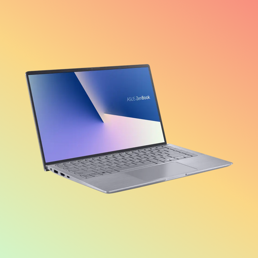 لابتوب ASUS ZENBOOK FLIP 14 UX463 - معالج i7-10510 من الجيل العاشر، سعة تخزين 16 جيجابايت، قرص SSD سعة 512 جيجابايت، شاشة لمس FHD مقاس 14 بوصة، معالج X360