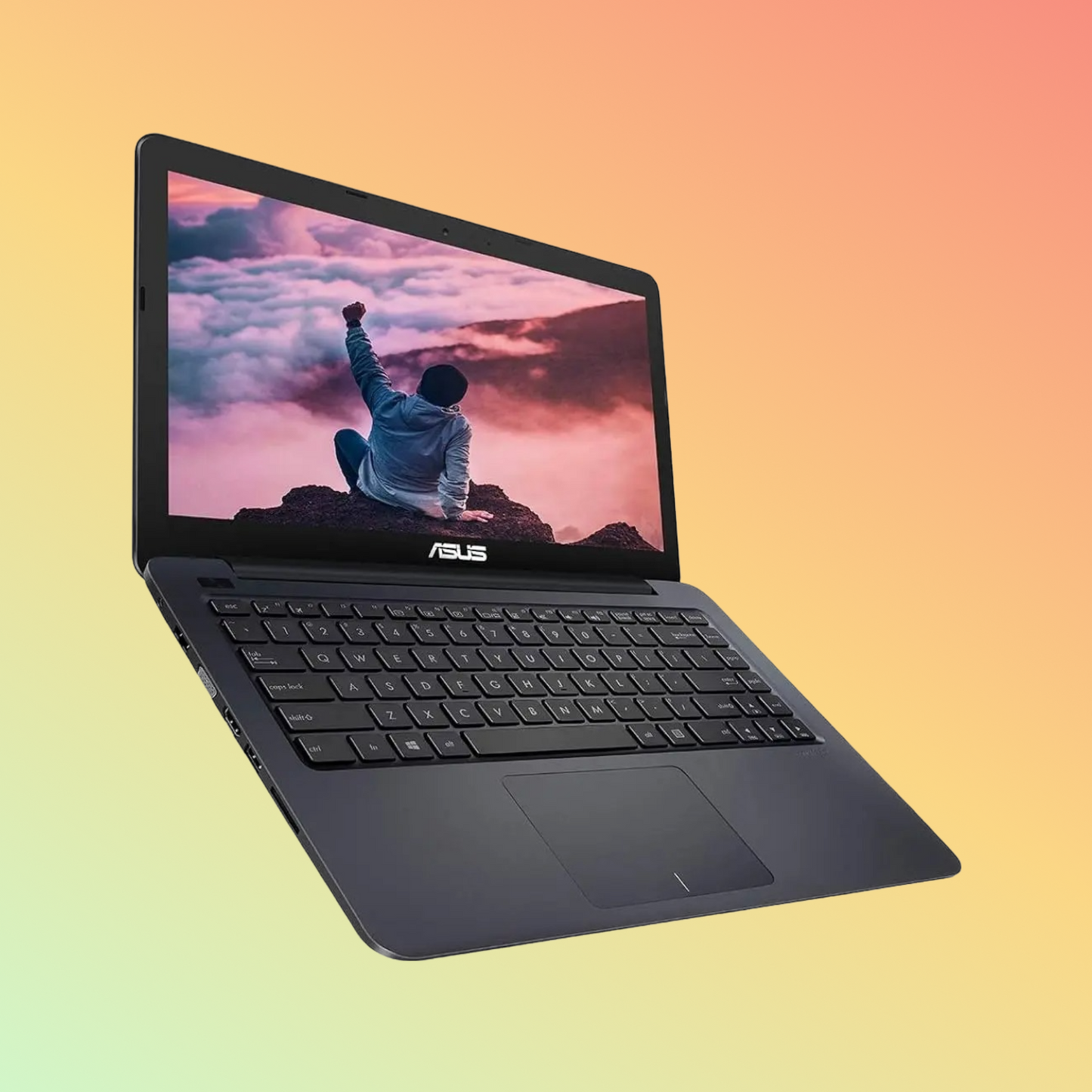 لابتوب ASUS X415F - معالج i3-10110U من الجيل العاشر، ذاكرة وصول عشوائي (RAM) سعة 4 جيجابايت، قرص SSD سعة 256 جيجابايت، شاشة عالية الدقة مقاس 14 بوصة