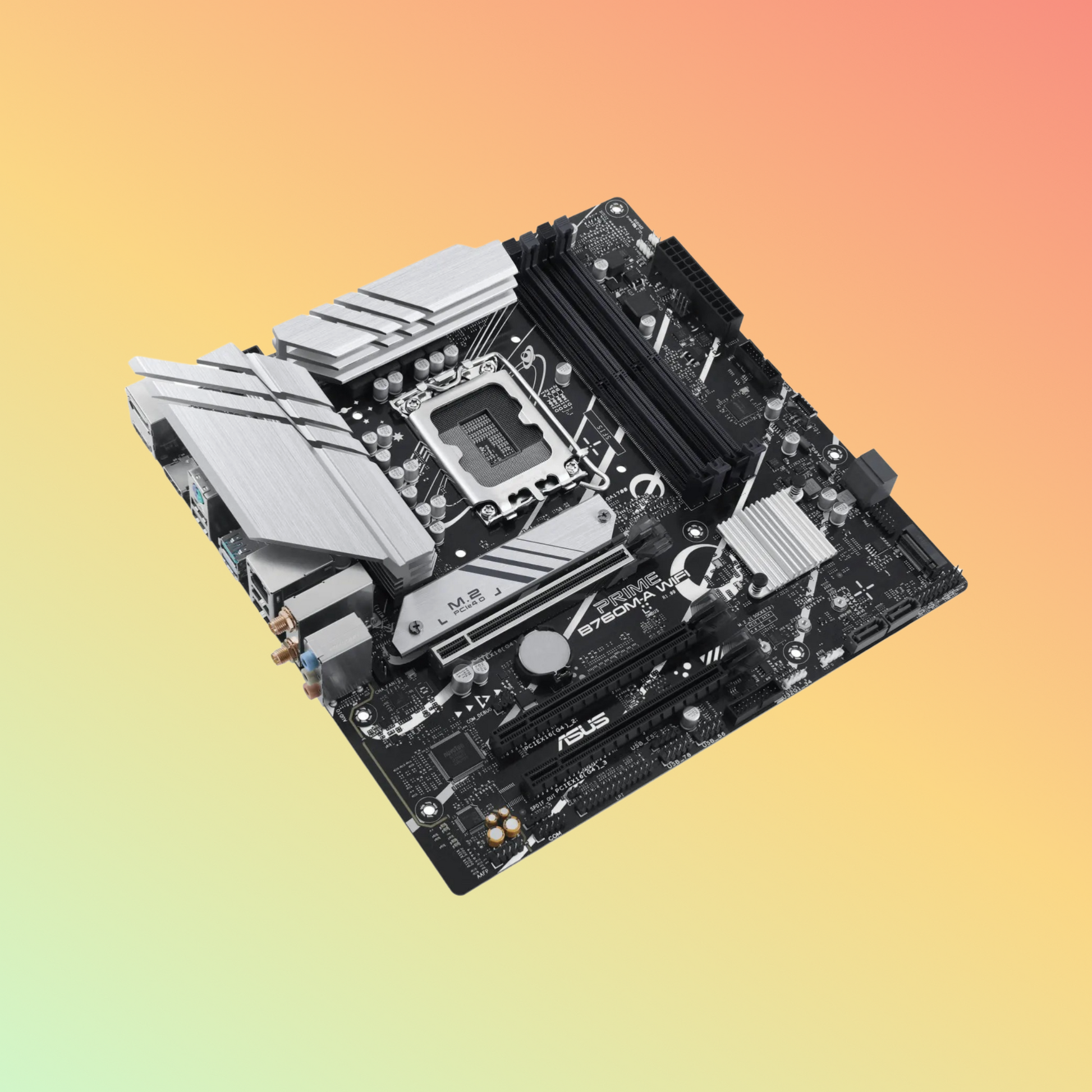 اللوحة الأم ASUS PRIME Z790-P - مقبس Intel LGA1700، Z790، 4 x DIMM، 3 x M.2 slots، DP، HDMI، ذاكرة فلاش ROM سعة 192 (128+64) ميجابايت