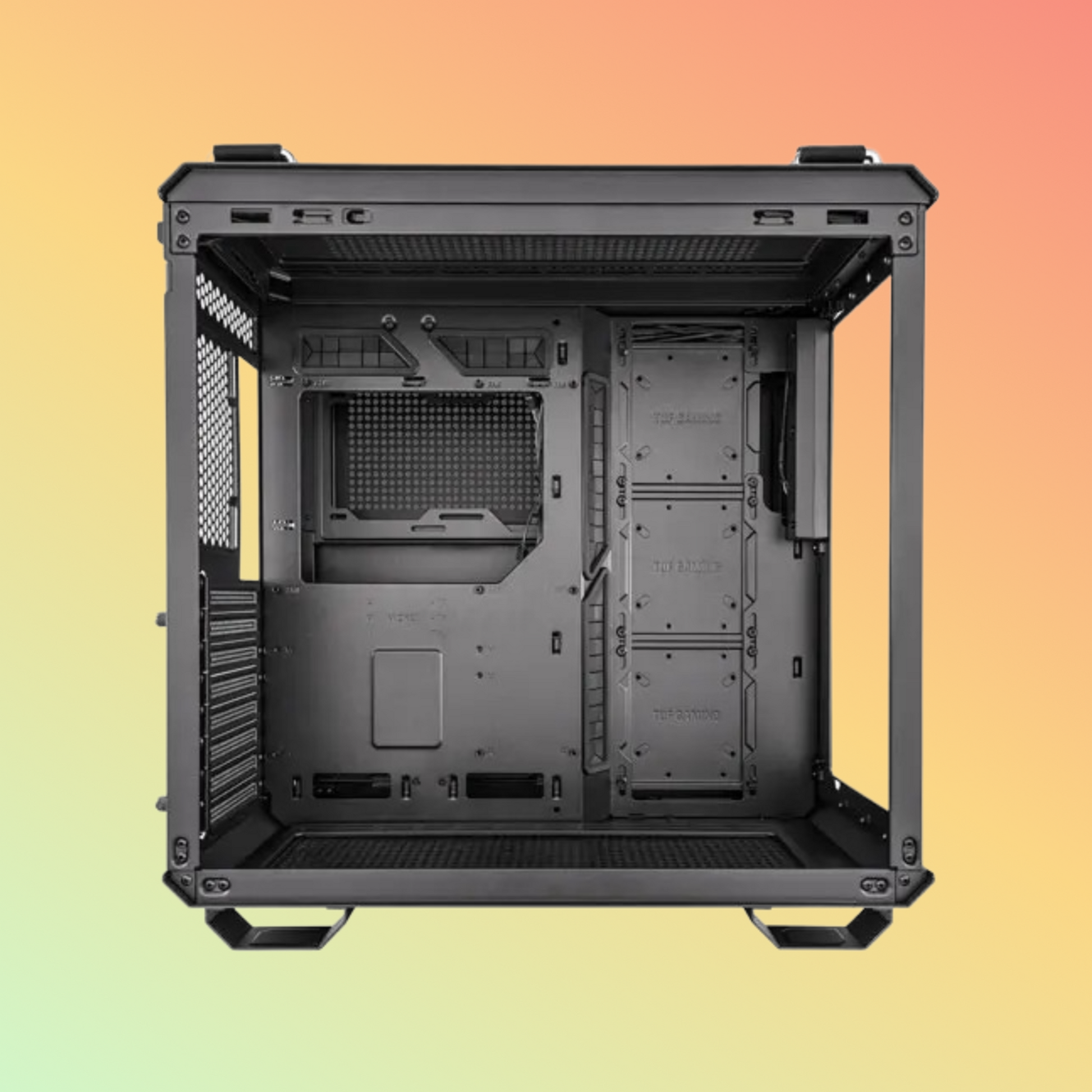 ASUS GT502 TUF GAMING CASE - 163 mm CPU, 400 mm GPU, 200 mm PSU, ATX - Micro-ATX - Mini-ITX Motherboard
