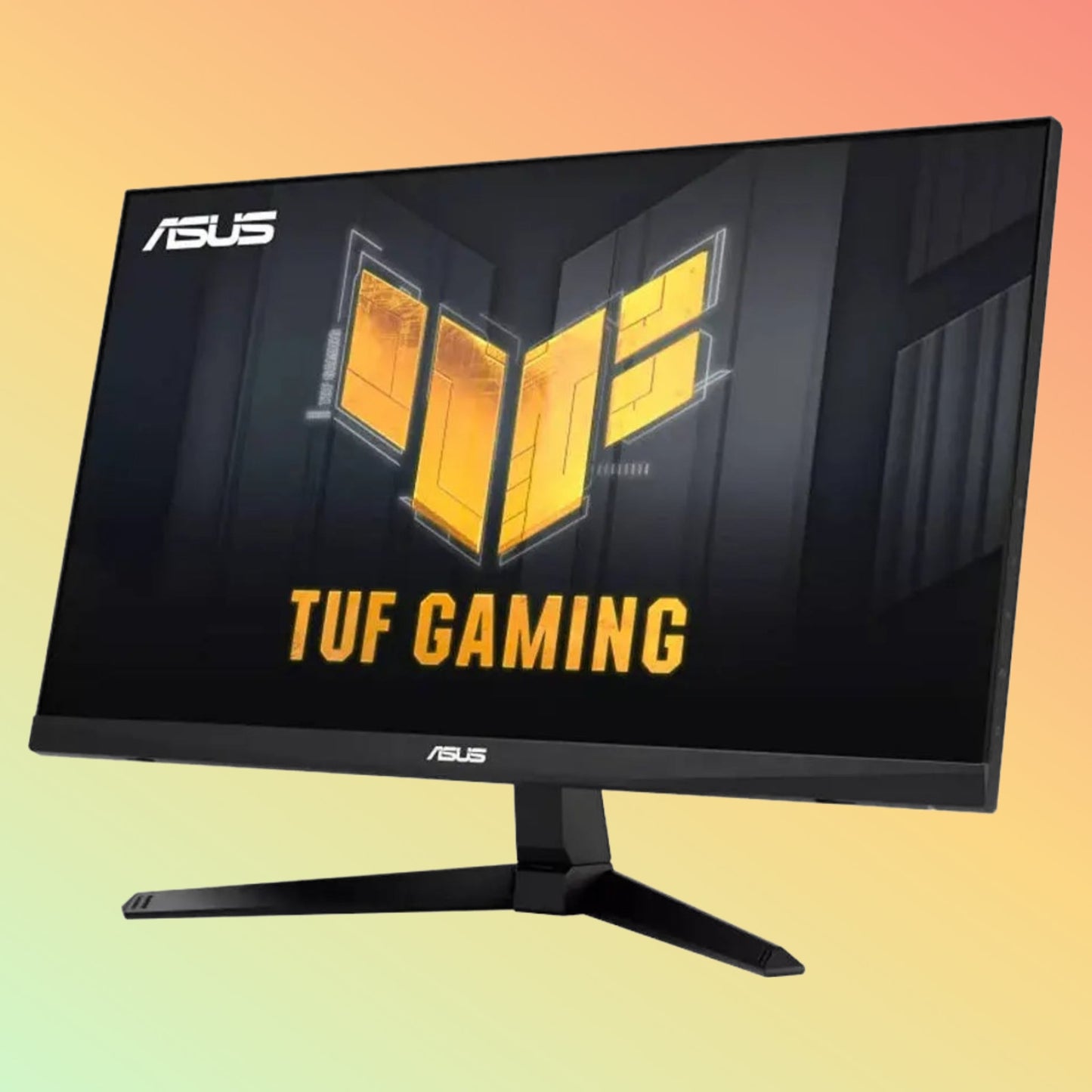 شاشة ألعاب ASUS TUF VG249Q3A - 24 بوصة FHD (1920 × 1080)، IPS، إمالة، تثبيت على الحائط، HDMI، DP، 250 شمعة، 180 هرتز
