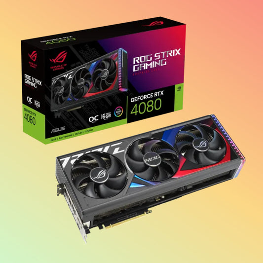 ASUS ROG STRIX गेमिंग ग्राफ़िक - GeForce RTX 4080, 22.4 Gbps, 7680 x 4320 रिज़ॉल्यूशन, HDMI, DP, 16G, D6X