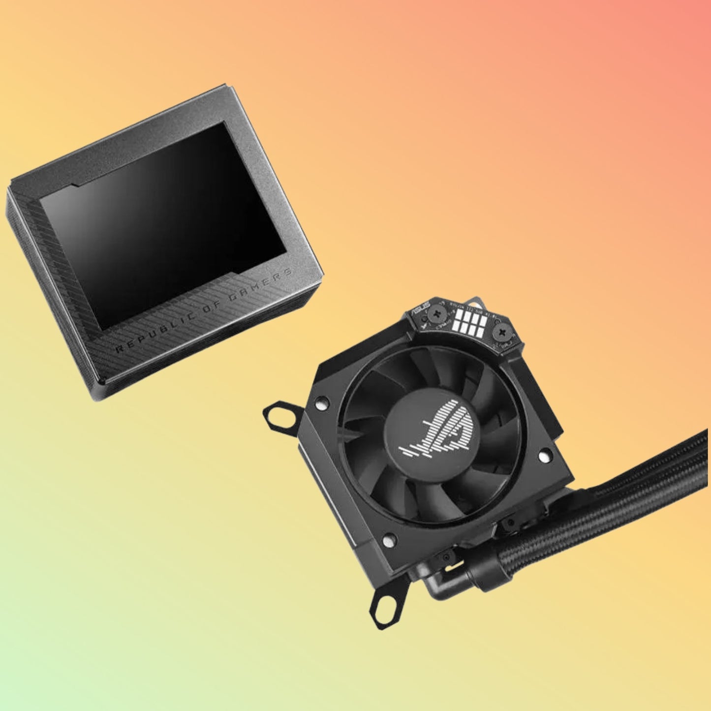 تبريد ASUS ROG RYUJIN III 360 ARGB - شاشة LCD ملونة كاملة مقاس 3.5 بوصة، PWM، تيار مستمر، 3 فتحات للمراوح، Intel، LGA 1700، 1200، 115x AMD، AM5، AM4