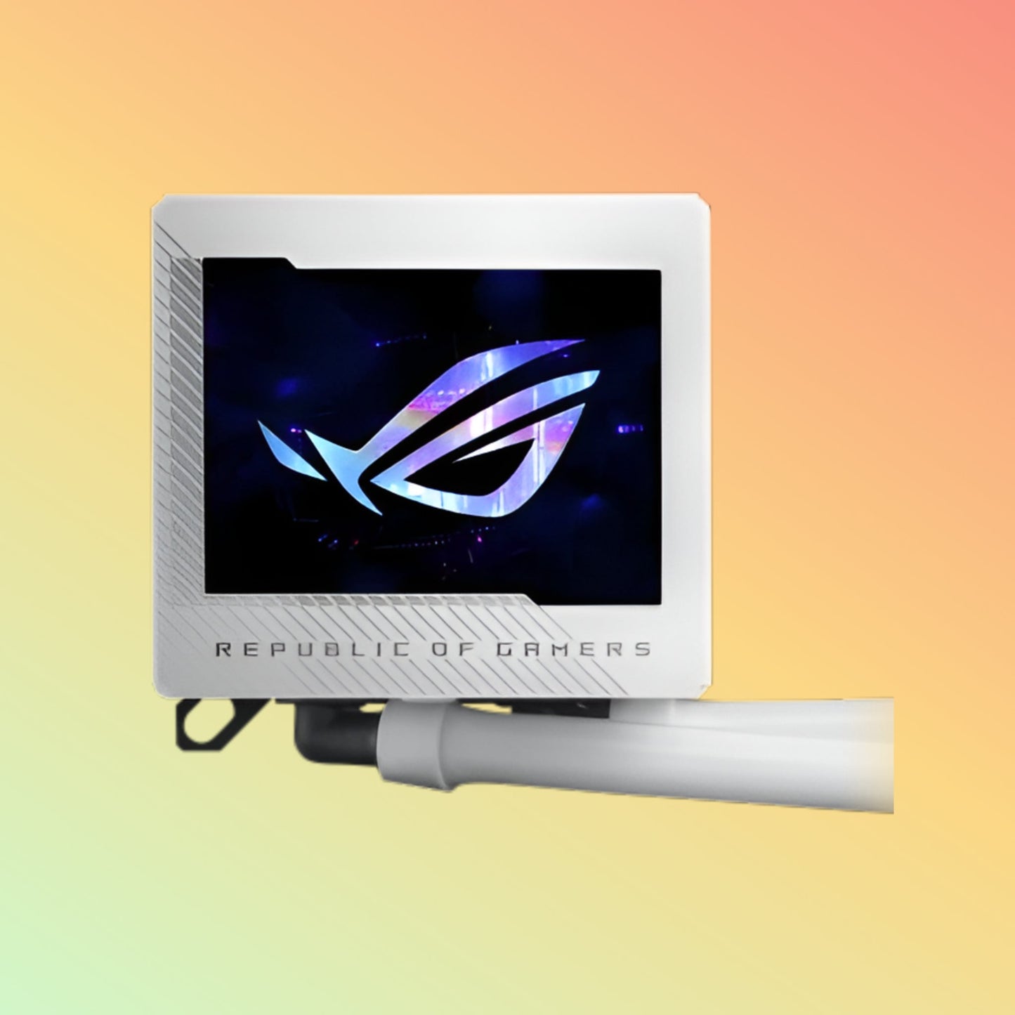 ASUS ROG RYUJIN III 360 ARGB कूलिंग - 3.5" फुल कलर LCD, 3 x फैन स्लॉट, Intel LGA 1700, 1200, 115x, AMD AM5, AM4