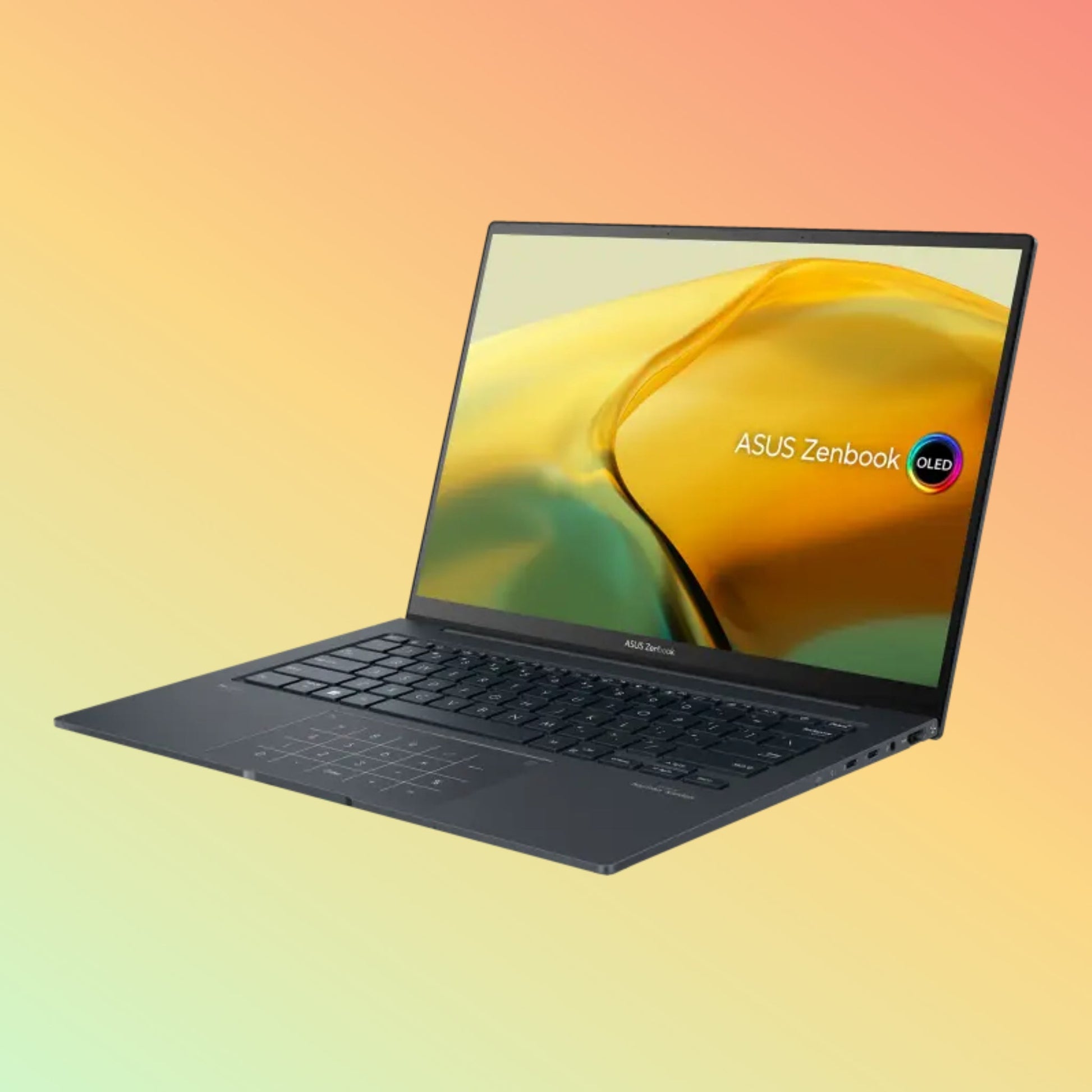 لابتوب ASUS ZENBOOK 14X Q410VA EVO - معالج i5-13500H من الجيل الثالث، سعة تخزين 8 جيجابايت، قرص SSD سعة 512 جيجابايت، شاشة 14.5 بوصة (2880 × 1800)، شاشة لمس، حقيبة