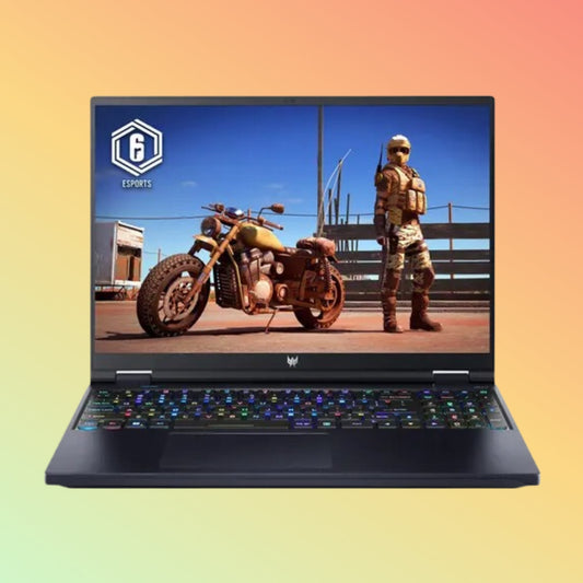 لابتوب الألعاب ACER PREDATOR HELIOS 16 PH16-71 - معالج i7-13700HX من الجيل الثالث، سعة 16 جيجابايت، قرص SSD سعة 1 تيرابايت، بطاقة رسومات NVIDIA GeForce RTX 4070 سعة 8 جيجابايت، شاشة 16 بوصة WQXGA