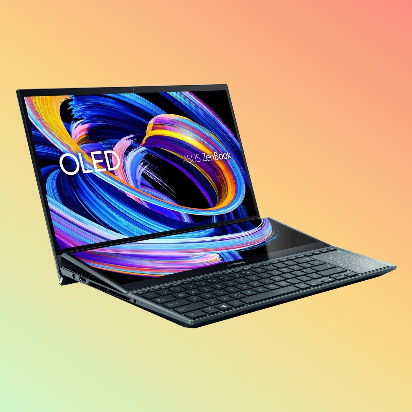 ASUS Zenbook Pro Duo UX582ZM-AS76T Laptop - 12th Gen i7-12700H, 32GB, 1TB SSD, NVIDIA RTX 3060 6GB, 15.6" 4K Touch