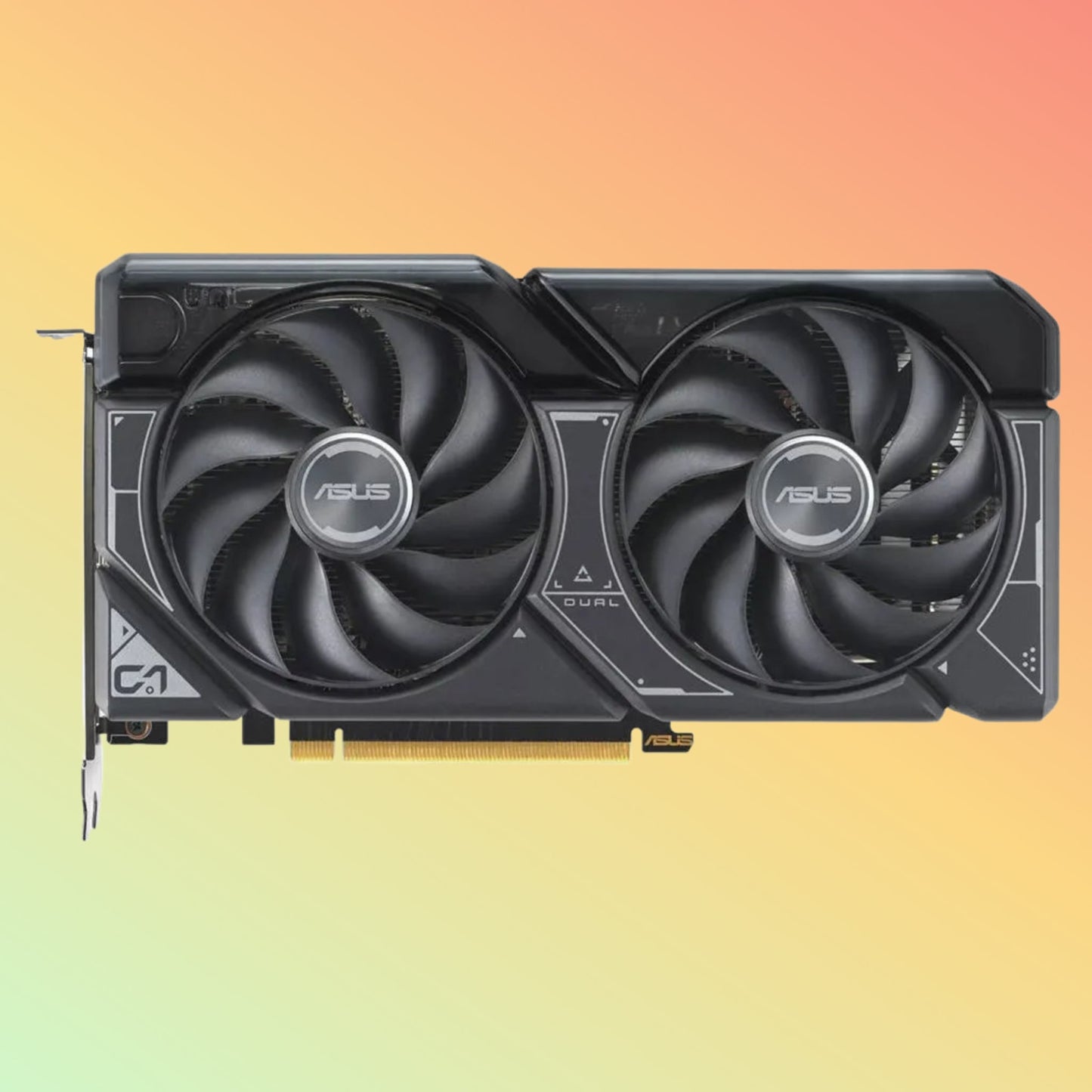 ASUS डुअल GeForce RTX 4060 O8G ग्राफ़िक - 17 Gbps, 2.5 स्लॉट, 7680 x 4320 रिज़ॉल्यूशन, HDMI, DP, 8G, D6