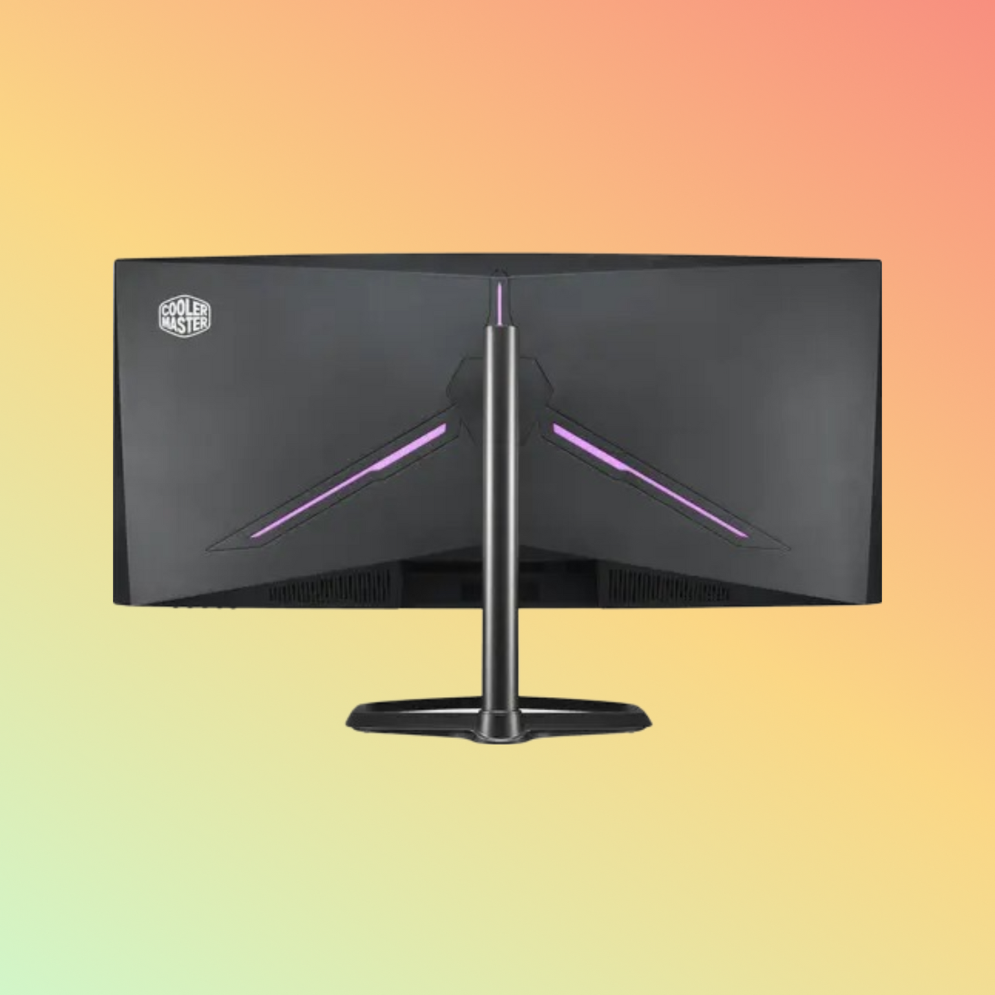 شاشة ألعاب منحنية كولر ماستر GM34-CW - 34 بوصة UWQHD (3440 × 1440)، VA، ارتفاع، دوارة، HDMI، DP، 400 شمعة، 144 هرتز