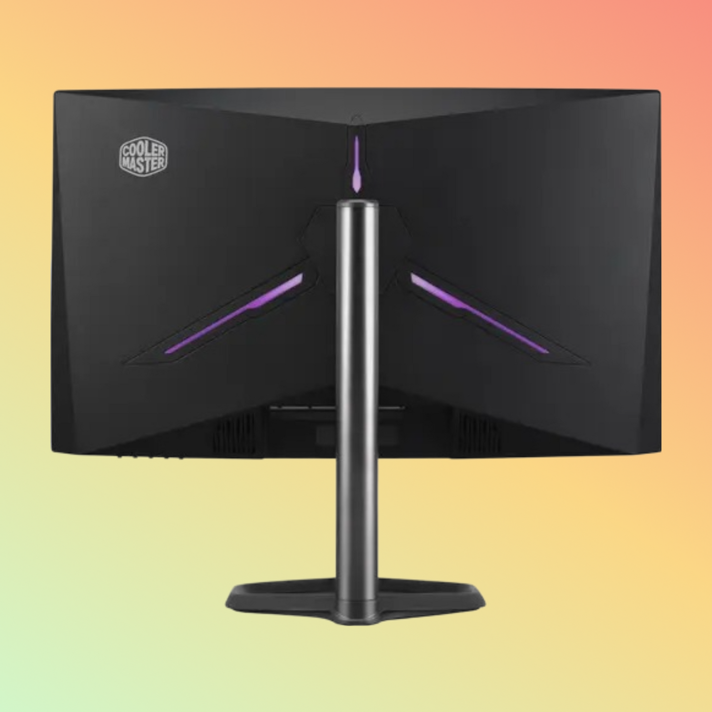 شاشة ألعاب منحنية كولر ماستر GM27-CF - 27 بوصة FHD (1920 × 1080)، VA، ارتفاع، دوارة، HDMI، DP، 300 شمعة، 165 هرتز