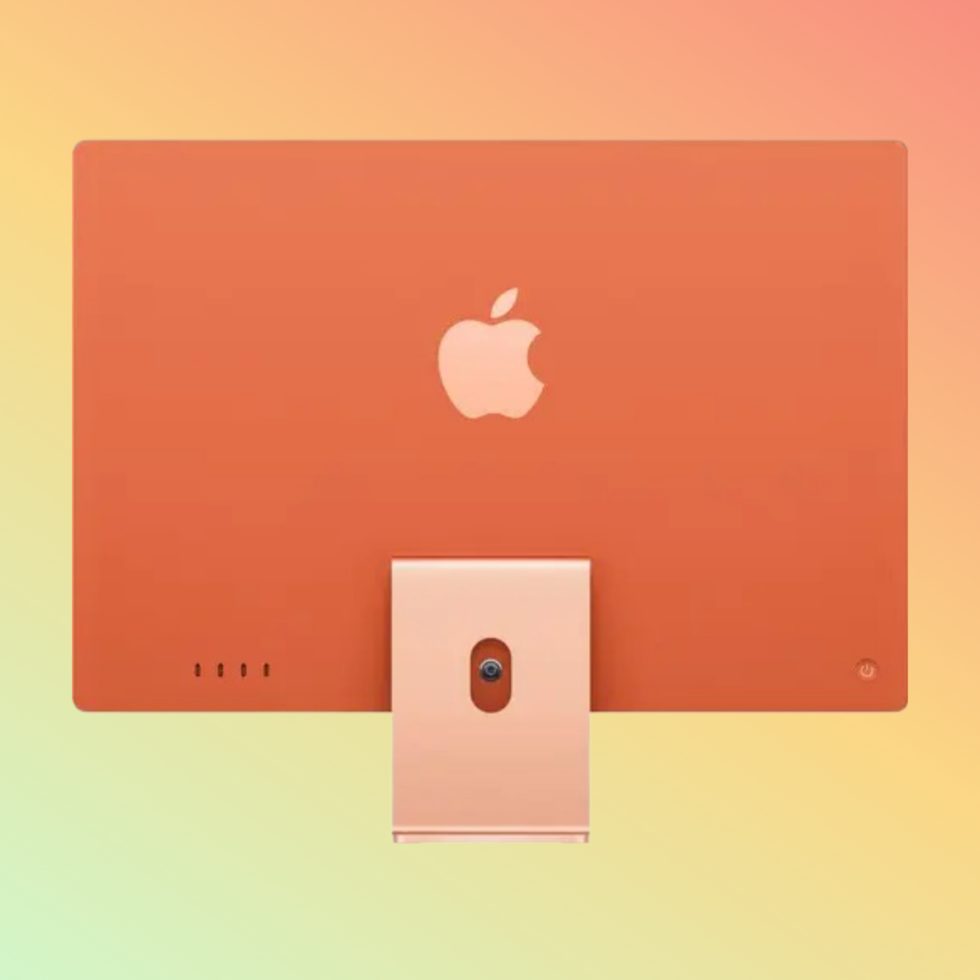APPLE MWV83LL/A (2024) iMac - M4 Chip 10-Core CPU, 16GB, 256GB SSD, 10-Core GPU | 16-Core Neural Engine, 24" 4.5K (4480 x 2520) (Orange)