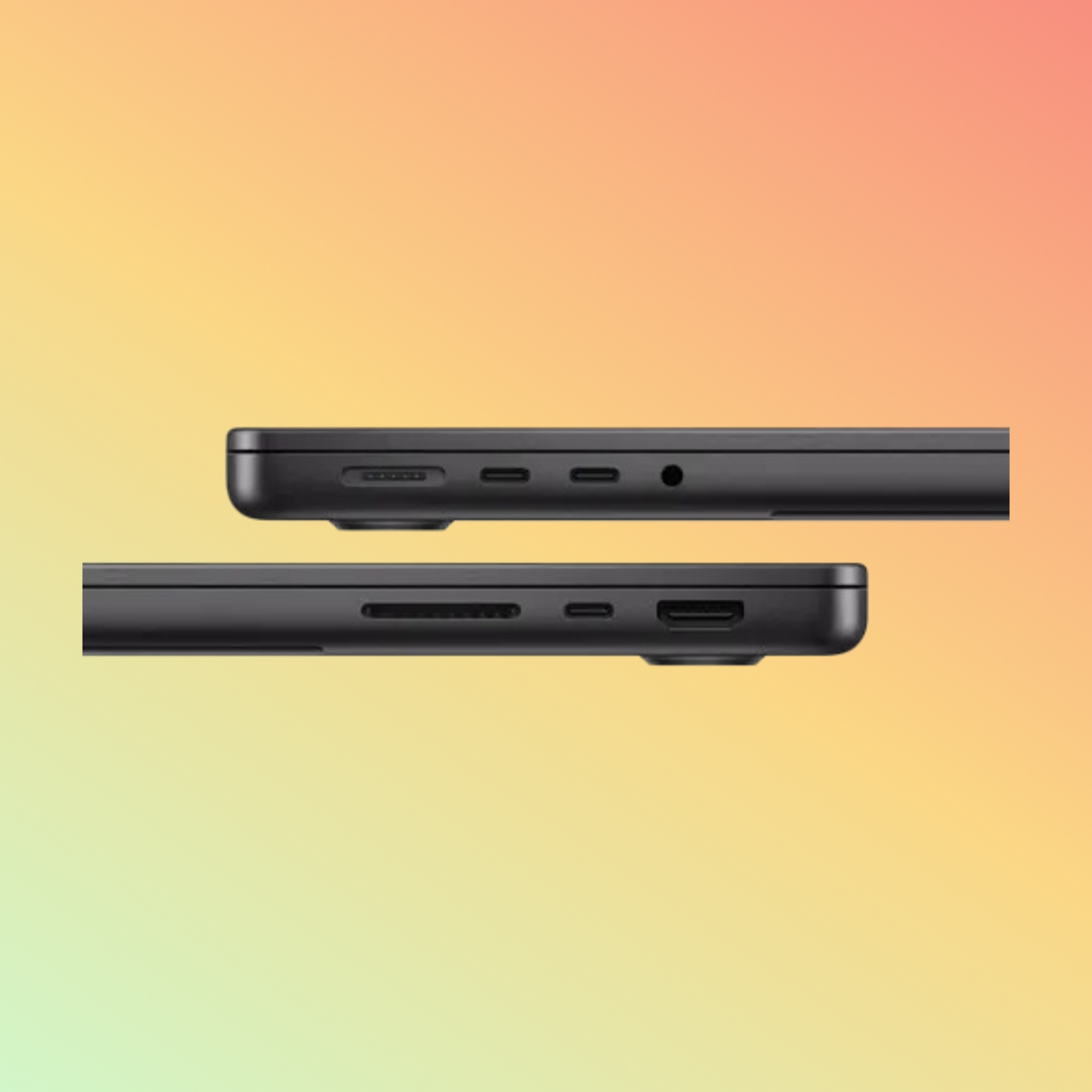 لابتوب أبل ماك بوك برو (2024) MX2X3LL/A - معالج M4 Pro، 14 نواة، 24 جيجابايت، 512 جيجابايت SSD، وحدة معالجة رسومات 20 نواة | محرك عصبي 16 نواة، شاشة XDR مقاس 16.2 بوصة (3456 × 2234) (أسود فضائي)