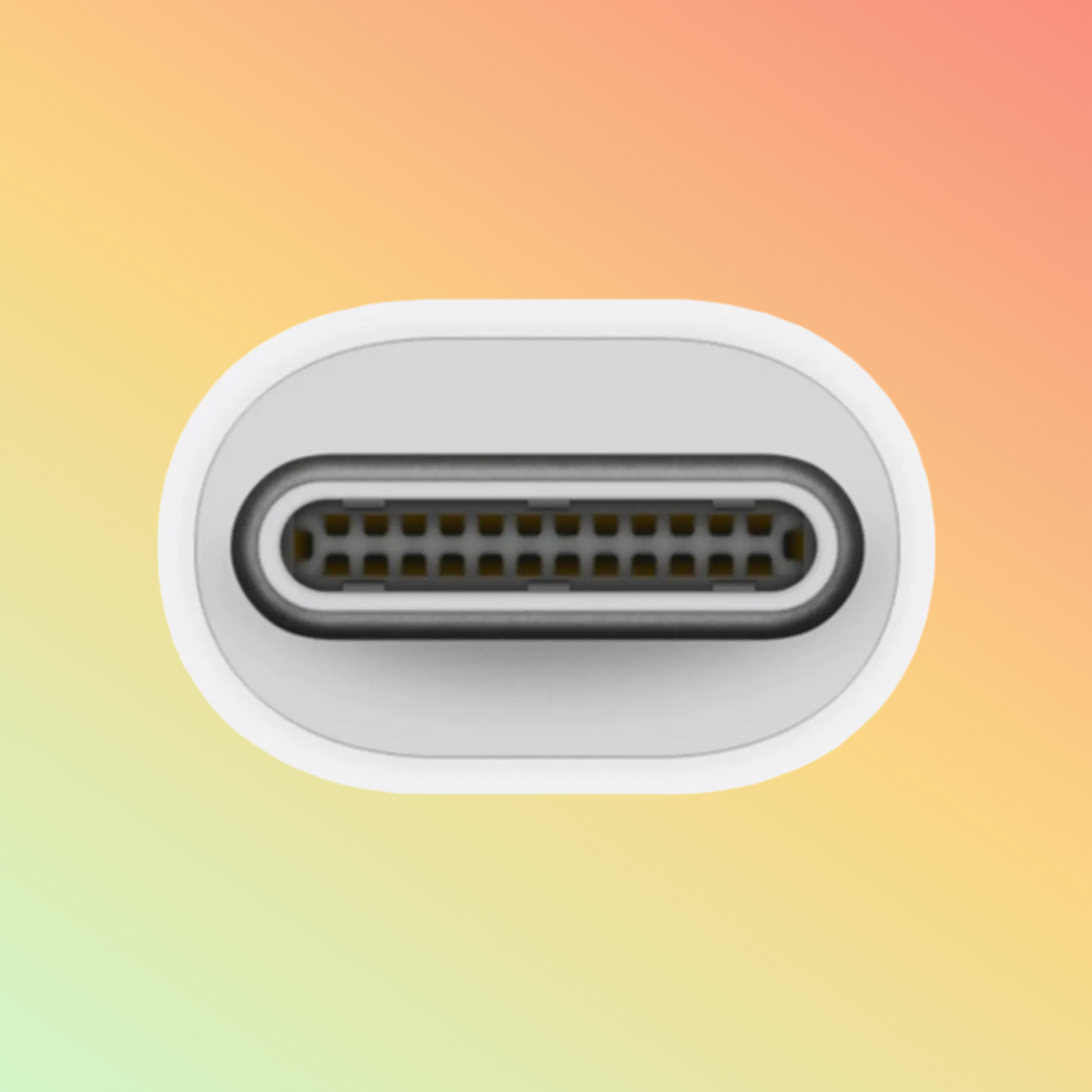 Apple (MMEL2ZM) एडाप्टर केबल - सहायक उपकरण, थंडरबोल्ट 3 से थंडरबोल्ट 2
