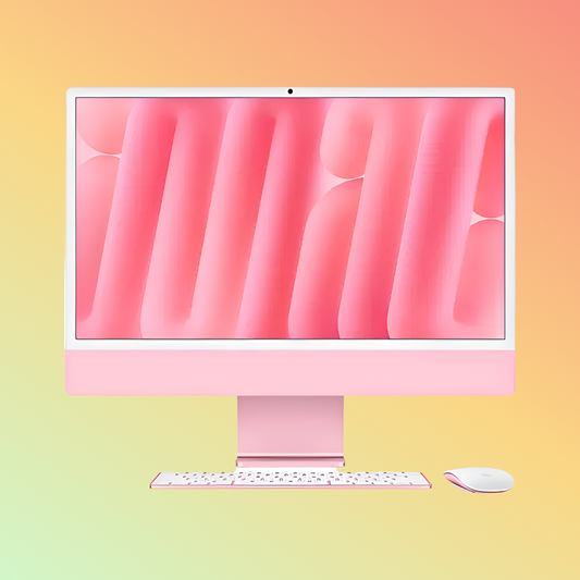APPLE MD2U4LL/A (2024) iMac - M4 चिप 10-कोर CPU, 24GB, 512GB SSD, 10-कोर GPU | 16-कोर न्यूरल इंजन, 24" 4.5K (4480 x 2520) (गुलाबी)