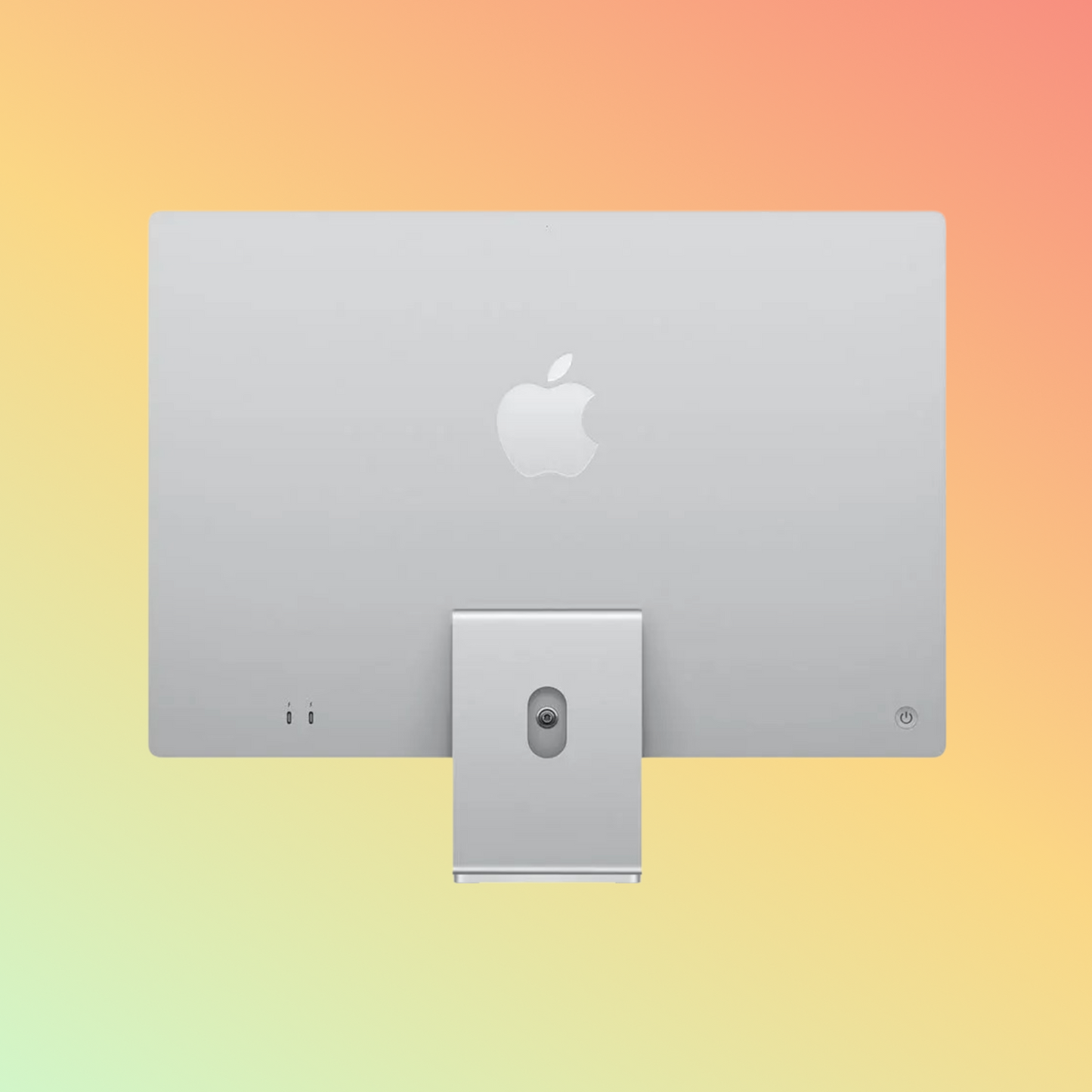 Apple iMac MWUC3LL/A ports: Four Thunderbolt 3 ports for high-speed connectivity.