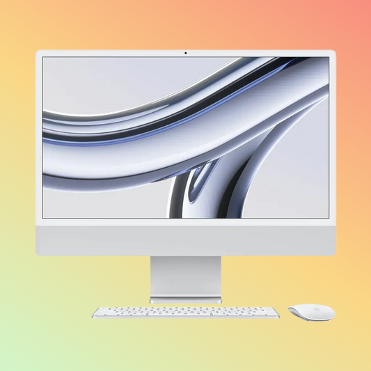 APPLE MGTF3 iMac - M1 चिप 8-कोर CPU, 8GB, 256GB SSD, 7-कोर GPU | 16-कोर न्यूरल इंजन, 24" 4.5K (4480 x 2520)