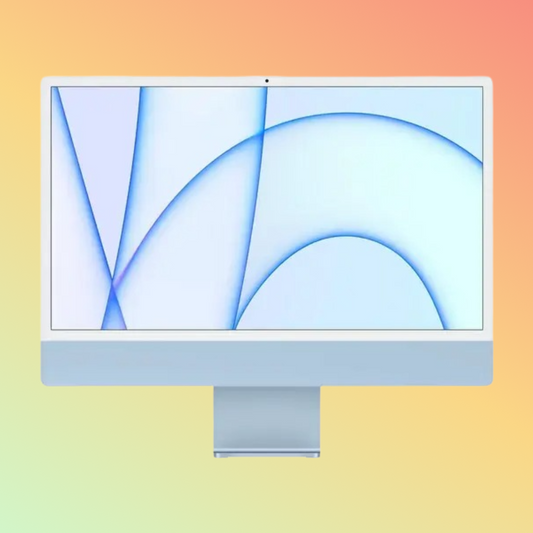 APPLE MGPK3LL/A (2021) iMac - M1 चिप 8-कोर CPU, 8GB, 256GB SSD, 8-कोर GPU | 16-कोर न्यूरल इंजन, 24" 4.5K (4480 x 2520) (नीला)