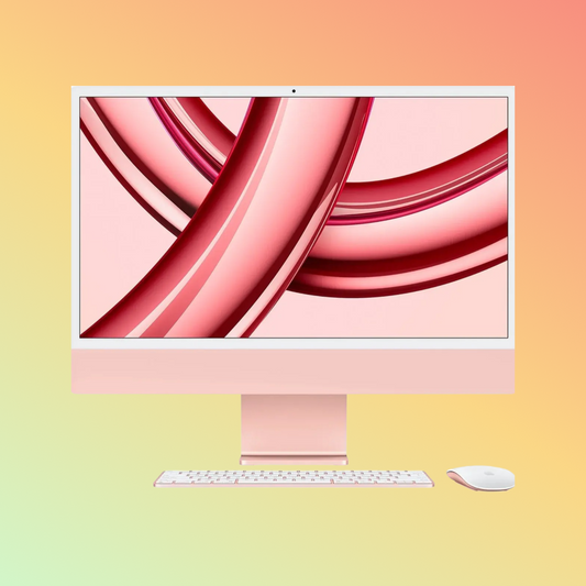 APPLE MGPM3LL/A (2021) iMac - M1 चिप 8-कोर CPU, 8GB, 256GB SSD, 8-कोर GPU | 16-कोर न्यूरल इंजन, 24" 4.5K (4480 x 2520) (गुलाबी)
