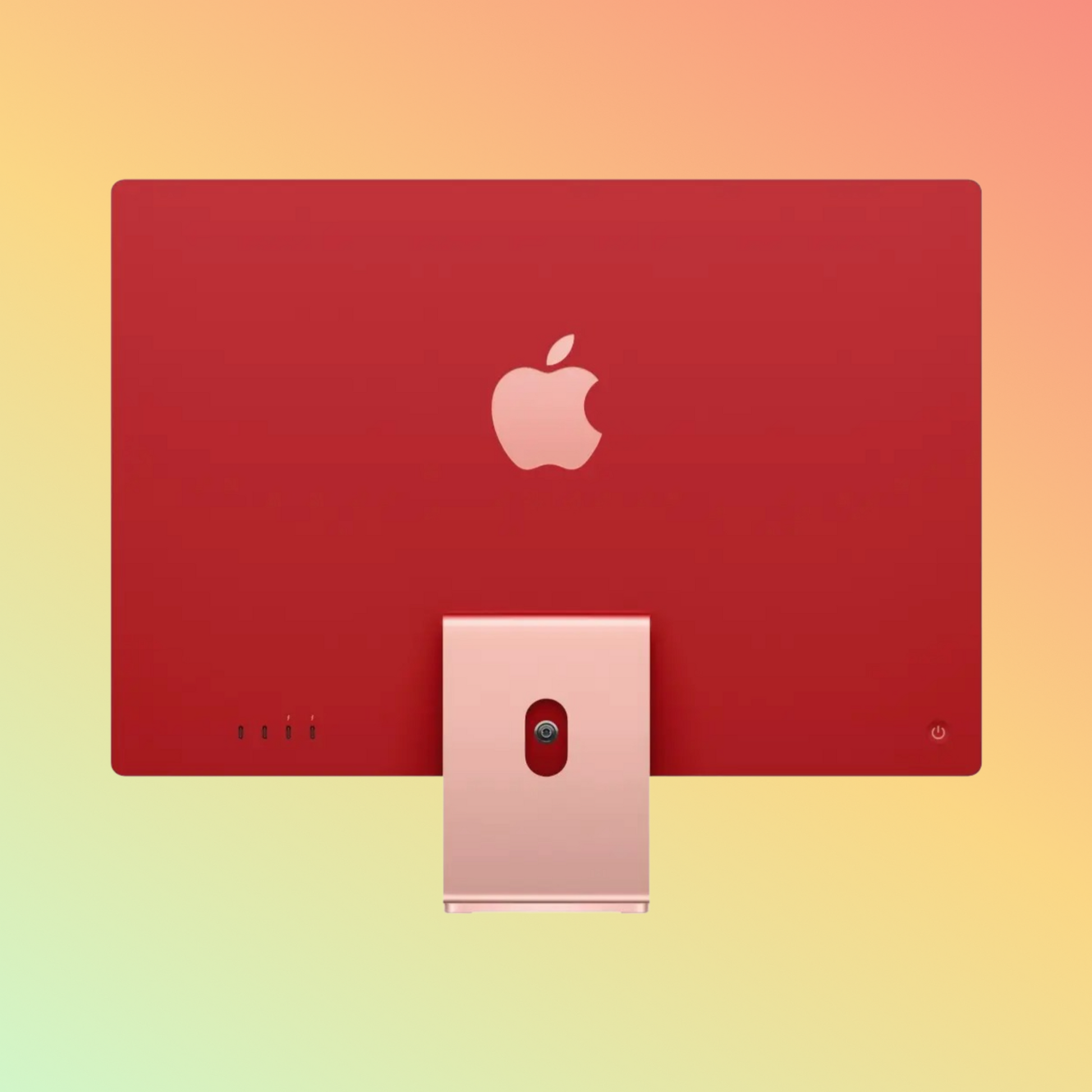 جهاز آي ماك Apple MQRD3LL/A (2024) - معالج ثماني النواة من نوع M3، سعة تخزين 8 جيجابايت، قرص SSD سعة 256 جيجابايت، وحدة معالجة رسومية ثماني النواة | محرك عصبي 16 نواة، شاشة 24 بوصة بدقة 4.5K (4480 × 2520) (وردي)