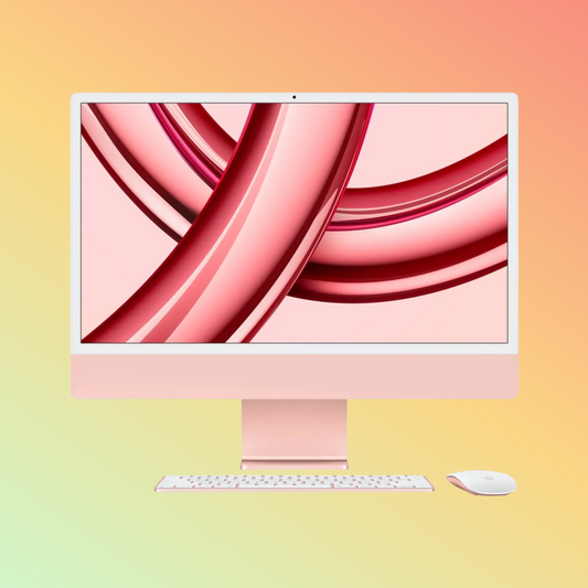 APPLE MGPN3LL/A (2021) iMac - M1 चिप 8-कोर CPU, 8GB, 512GB SSD, 8-कोर GPU | 16-कोर न्यूरल इंजन, 24" 4.5K (4480 x 2520) (गुलाबी)