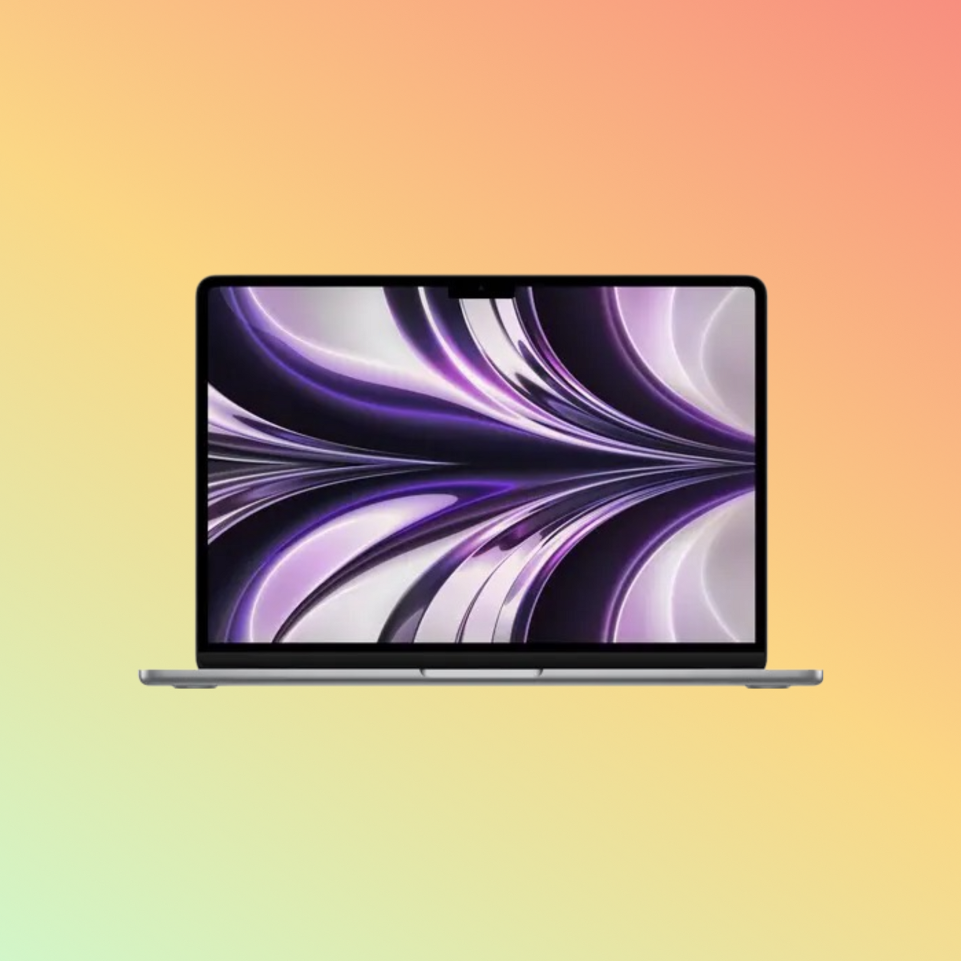 لابتوب أبل ماك بوك إير Z15W00046 - معالج M2 ثماني النواة، سعة 16 جيجابايت، 512 جيجابايت، معالج رسومات ثماني النواة | محرك عصبي 16 نواة، شاشة 13.6 بوصة (2560 × 1664)
