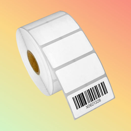 बारकोड लेबल (1000 प्रति रोल) 38mmX25mm