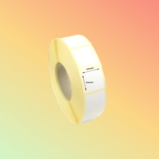 बारकोड लेबल (5200 प्रति रोल) 25mmX25mm