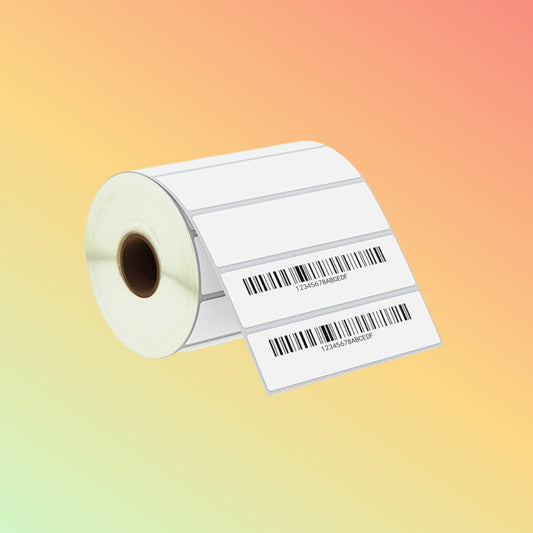 बारकोड लेबल (1000 प्रति रोल) 100mmX25mm