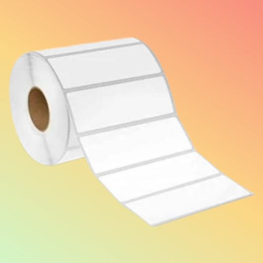 बारकोड लेबल (500 प्रति रोल) 76mmX25mm